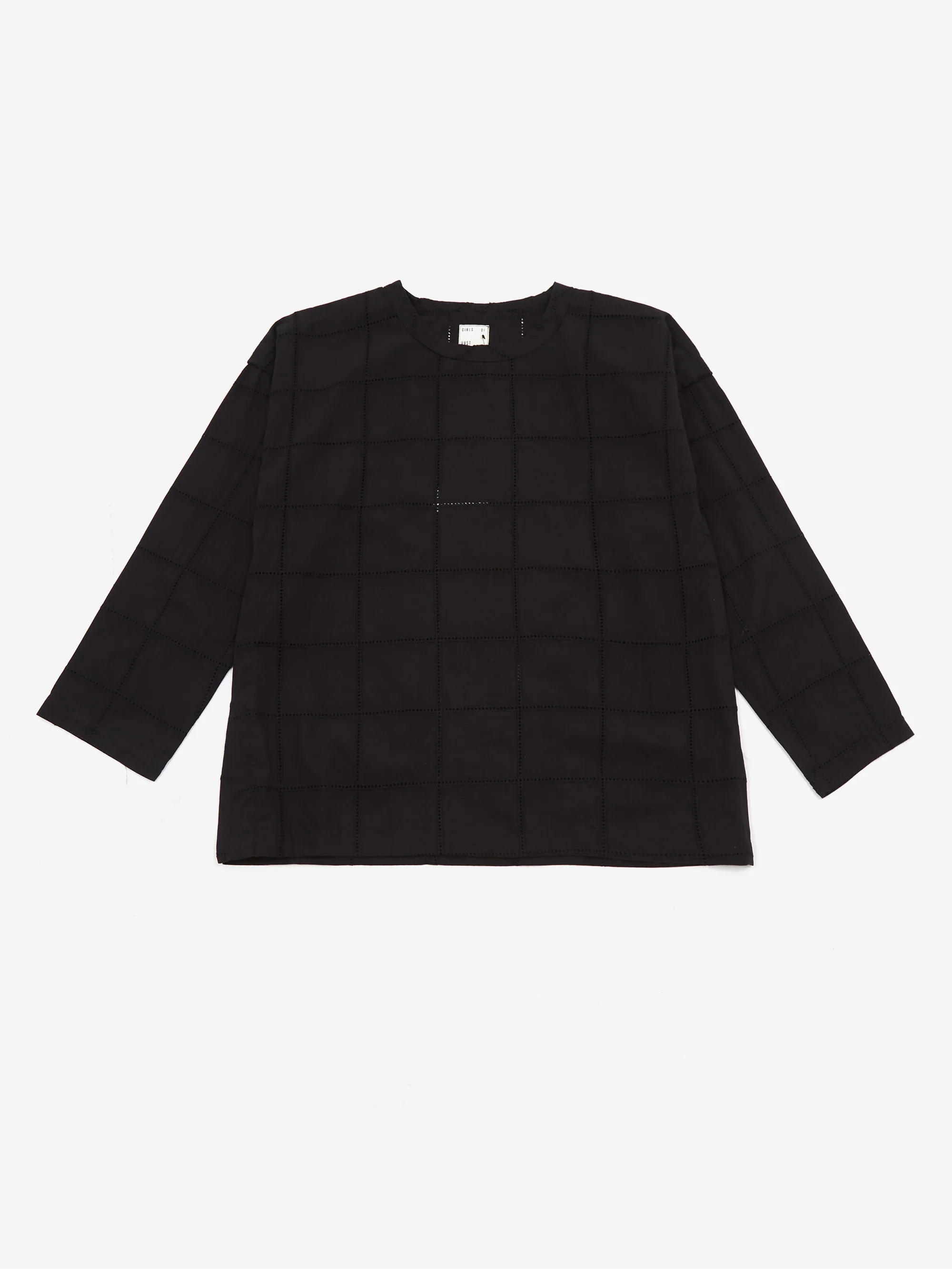 Girls Of Dust Gardener Smock - Black - Image 4