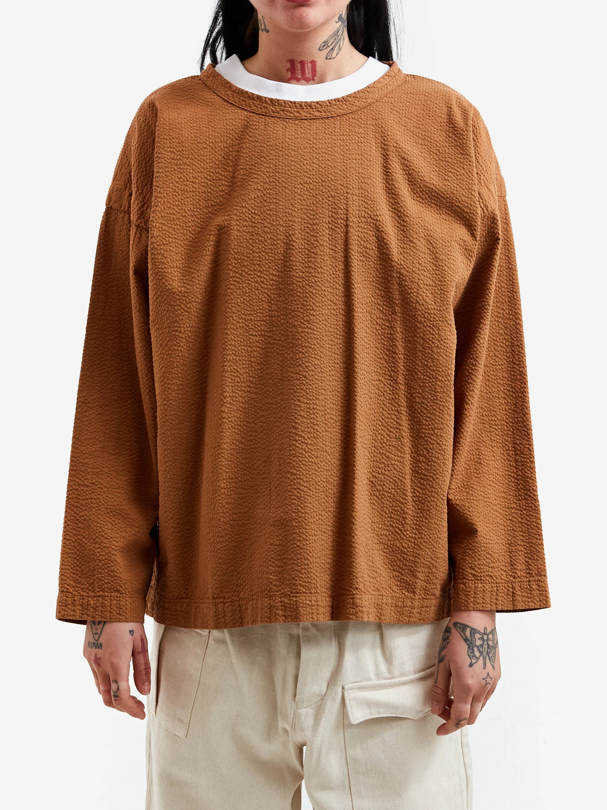 Girls Of Dust Gardener Smock - Caramel