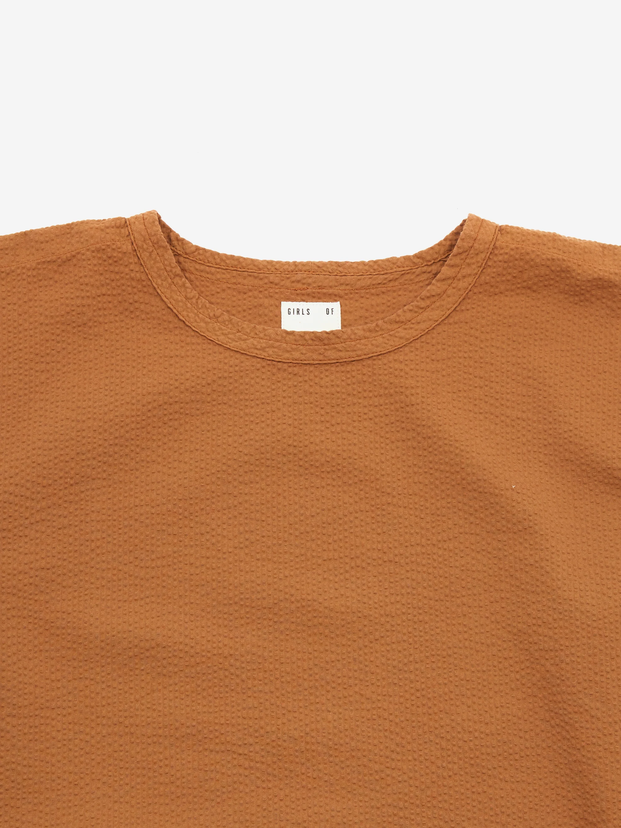 Girls Of Dust Gardener Smock - Caramel - Image 5