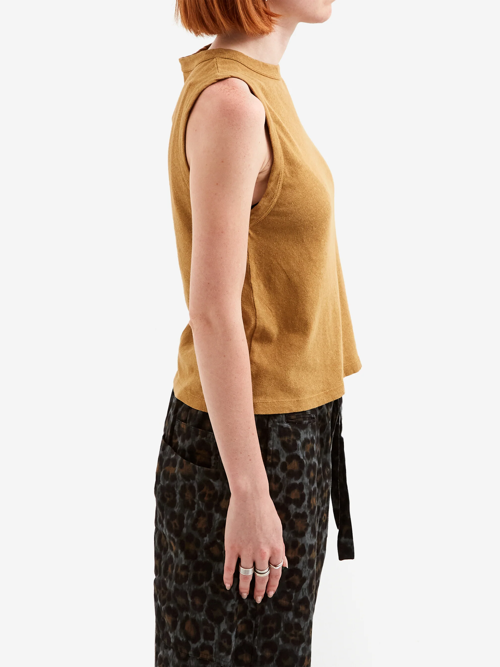Girls of Dust Johnny Tanktop - Tan - Image 2