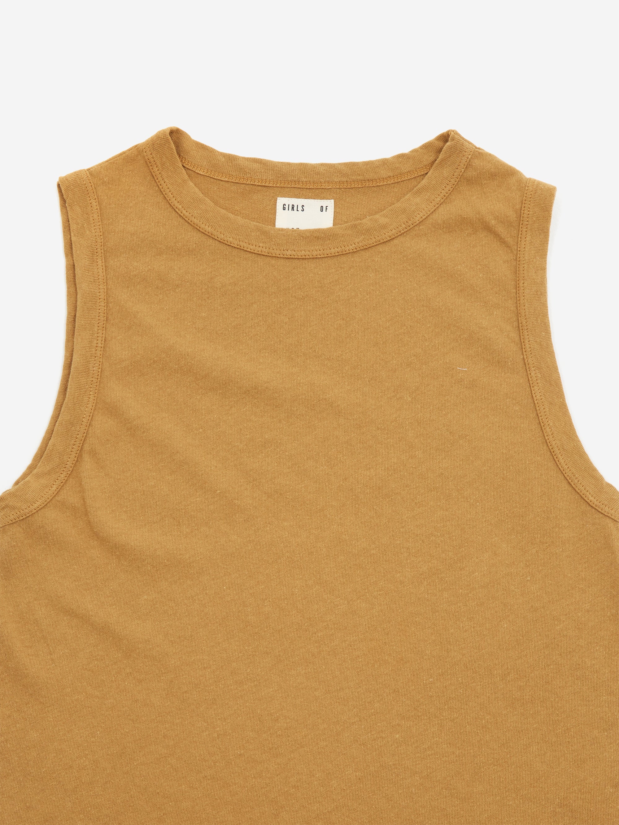 Girls of Dust Johnny Tanktop - Tan - Image 4