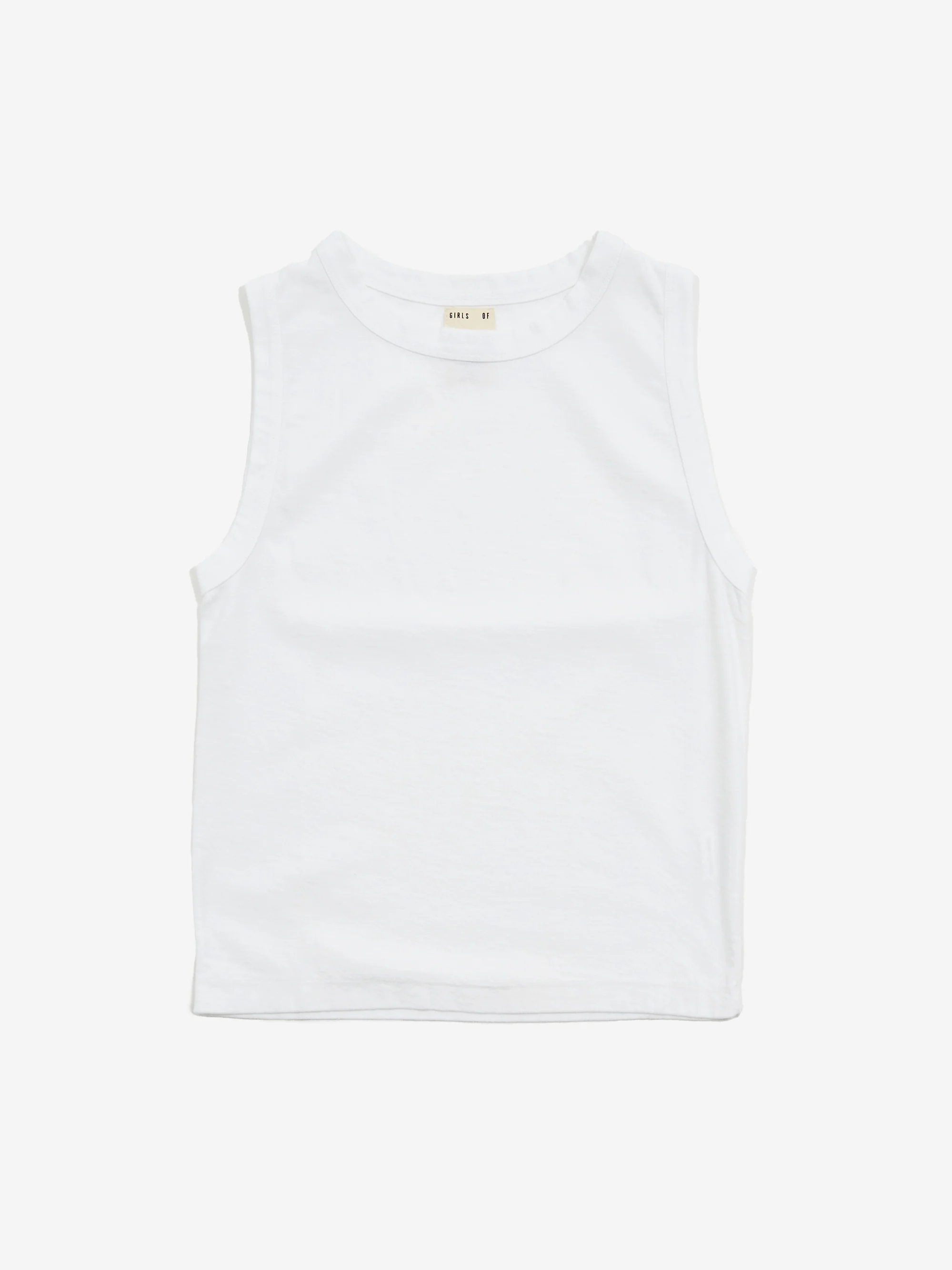 Girls Of Dust Johnny Tanktop - White - Image 4