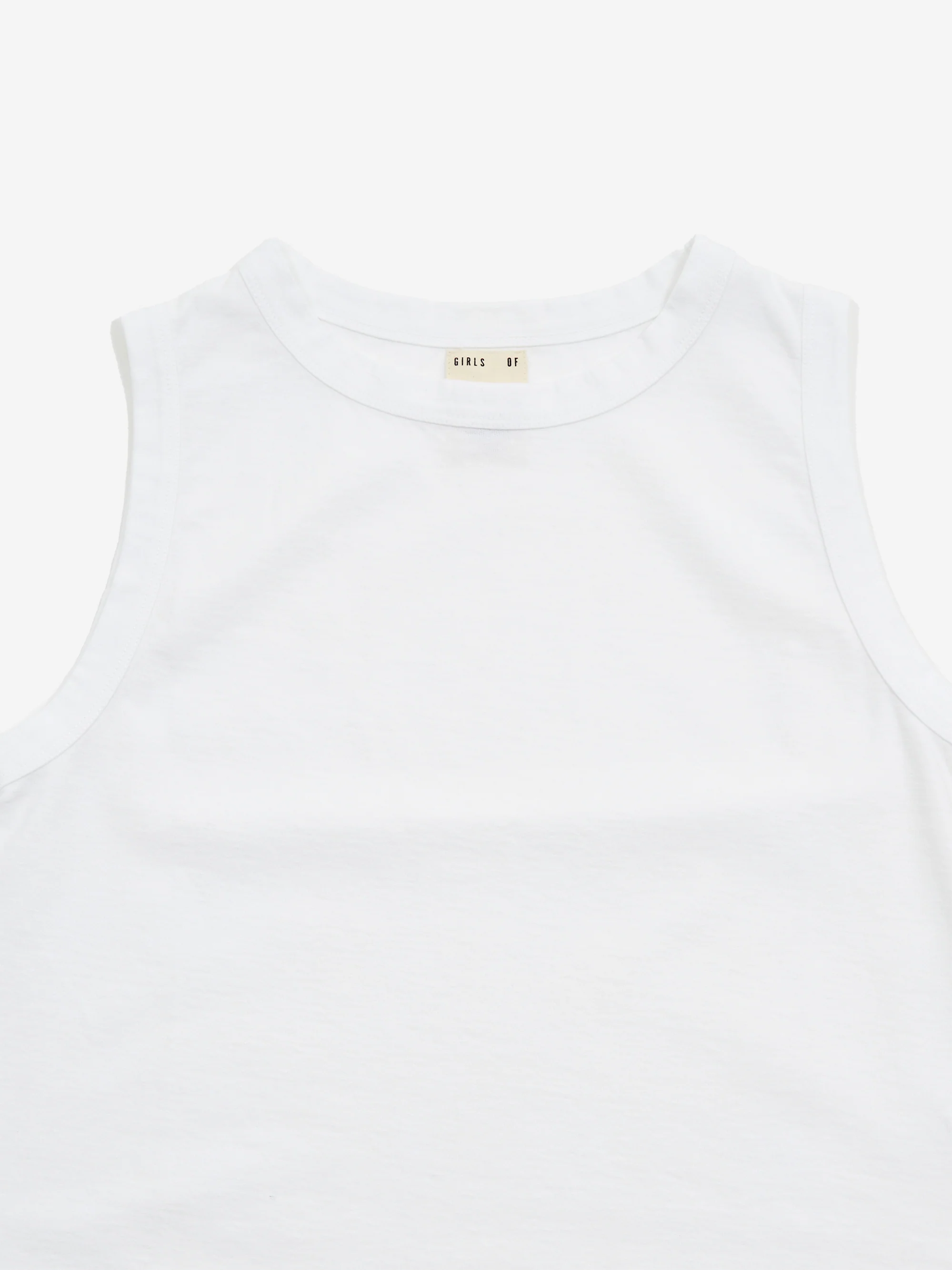 Girls Of Dust Johnny Tanktop - White - Image 5