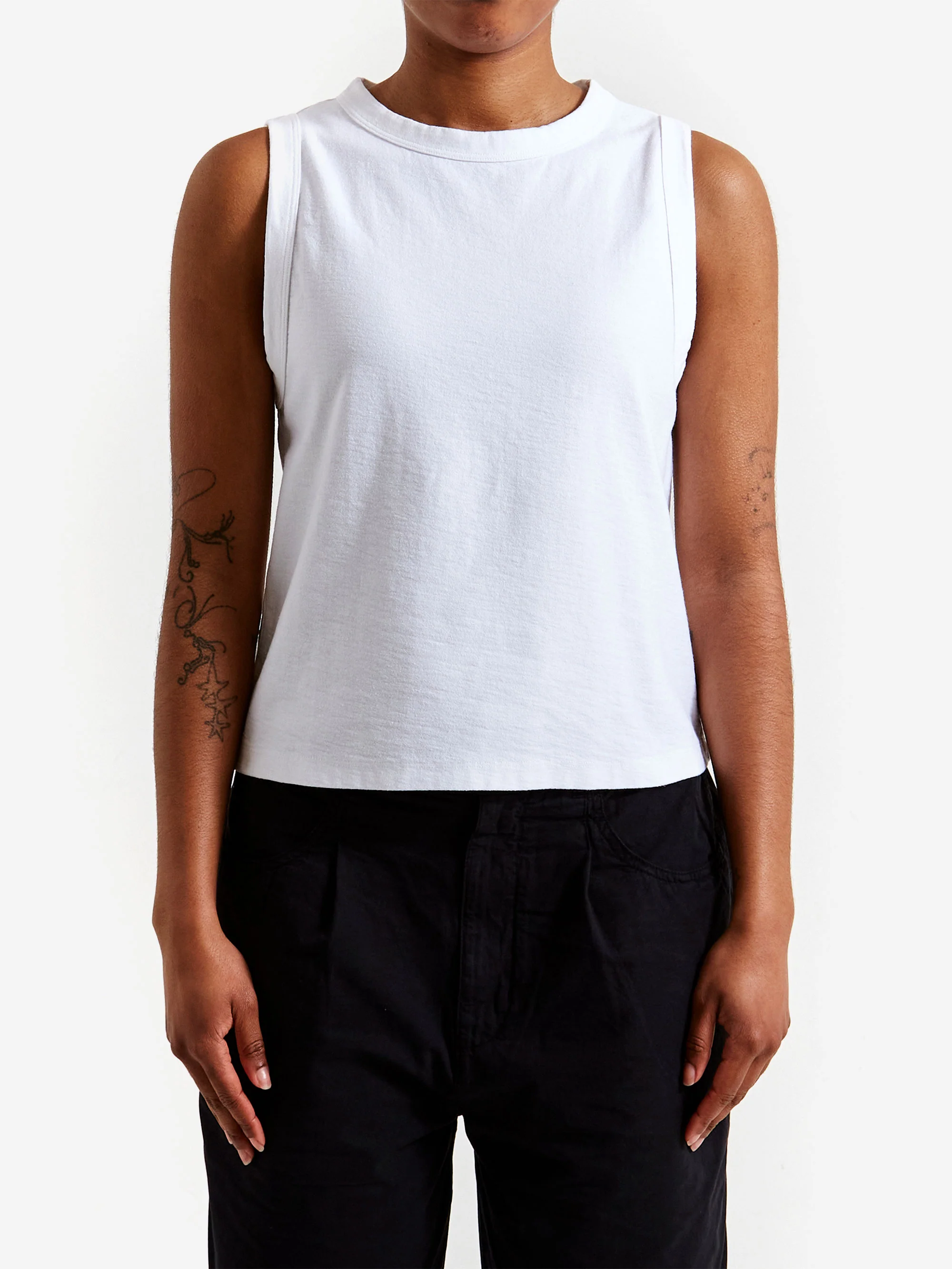 Girls Of Dust Johnny Tee - White