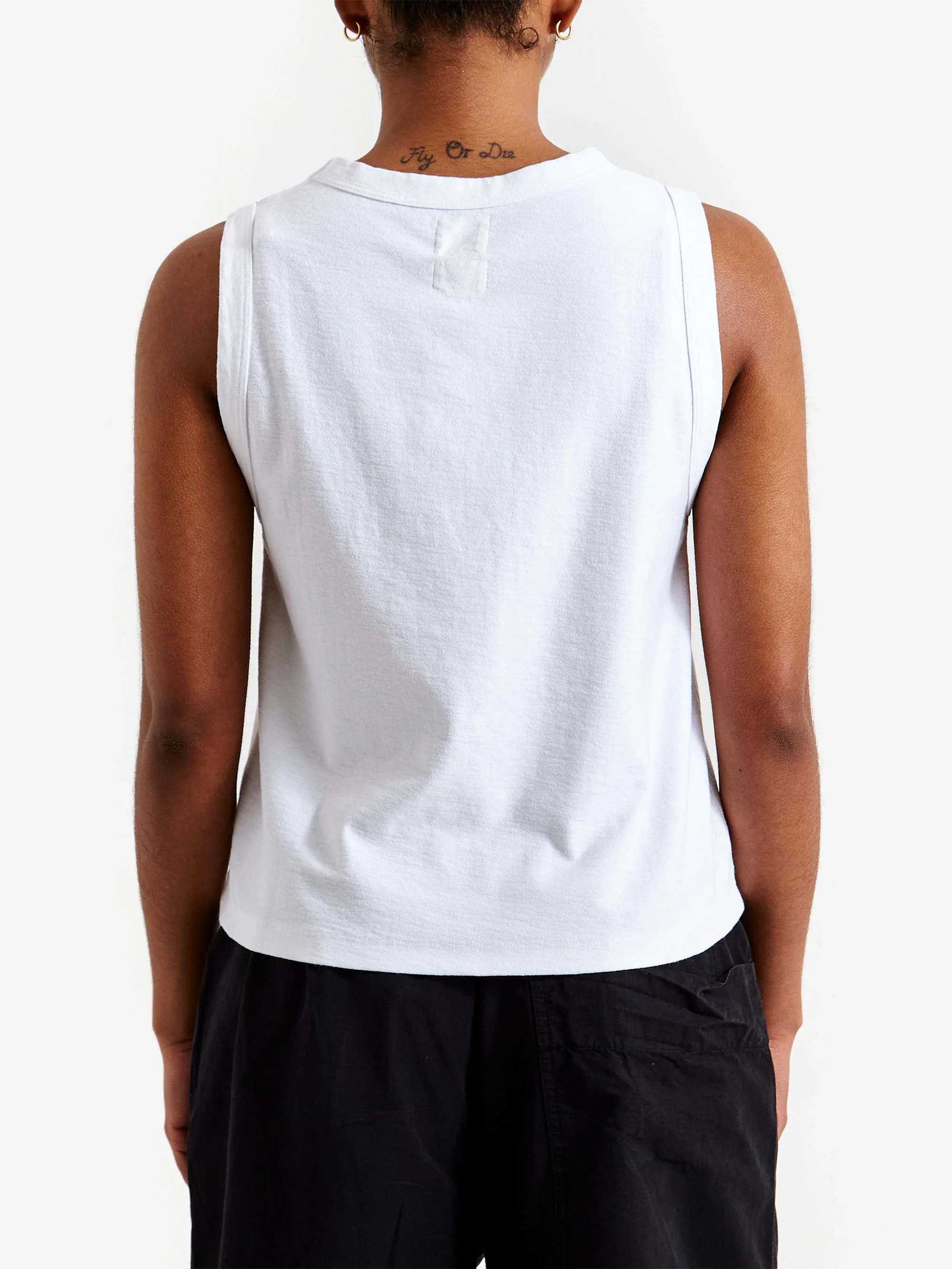 Girls Of Dust Johnny Tee - White - Image 3