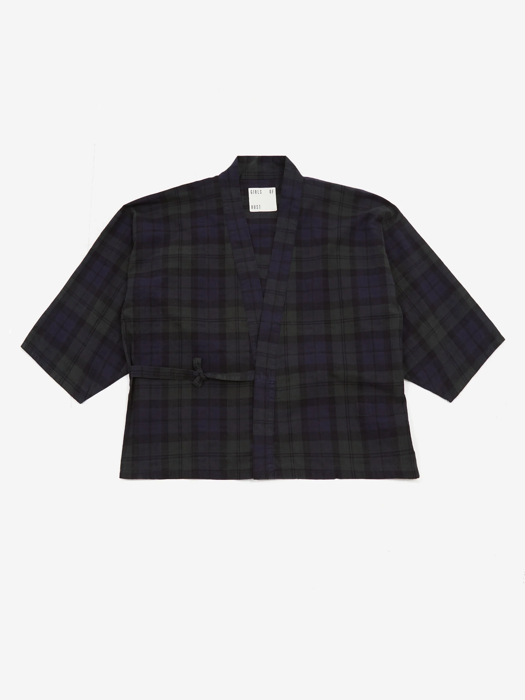 Girls Of Dust Kimono Shirt - Tartan - Image 4