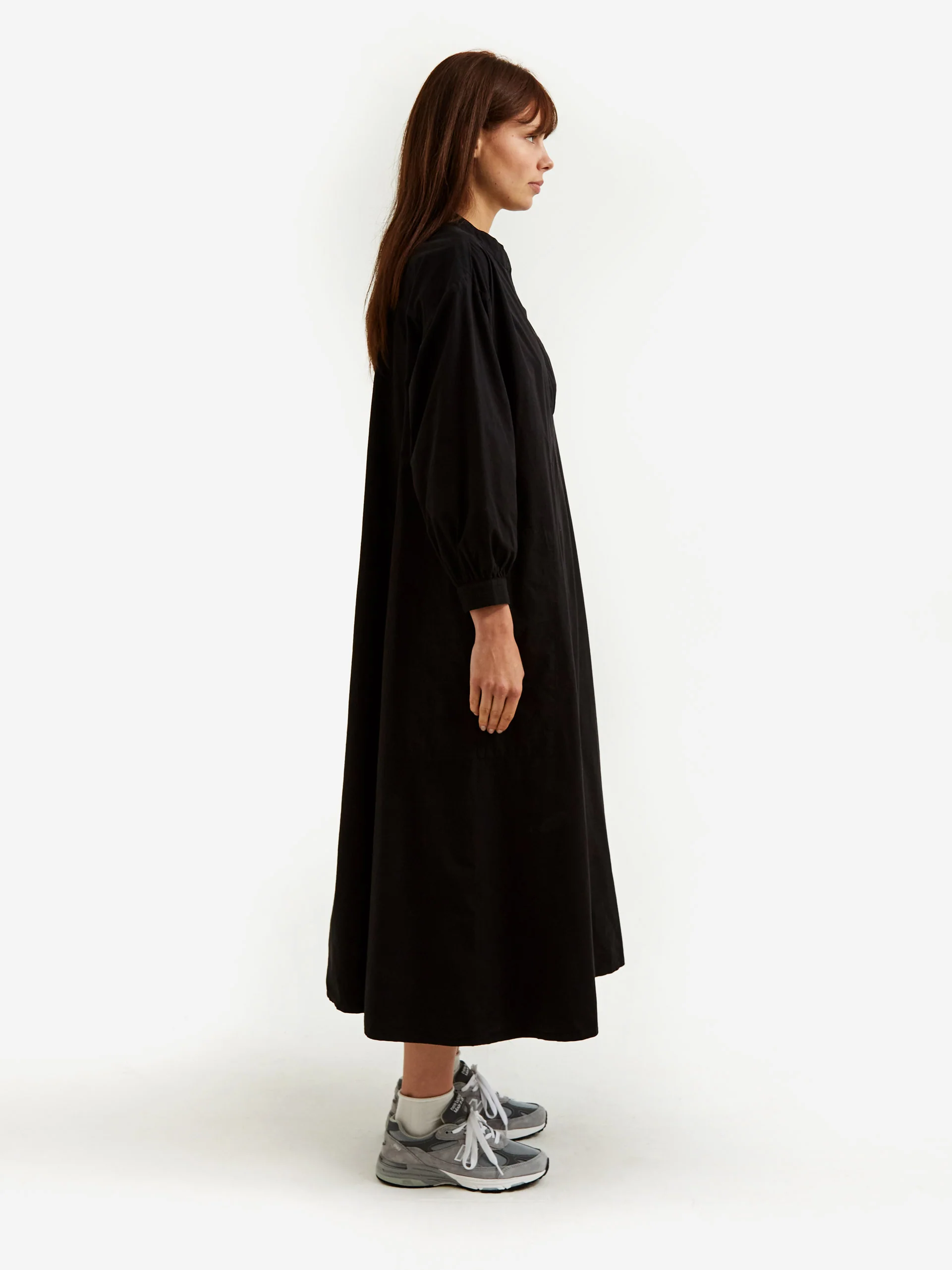 Girls Of Dust Massaya Cotton Garden Dress - Black - Image 2