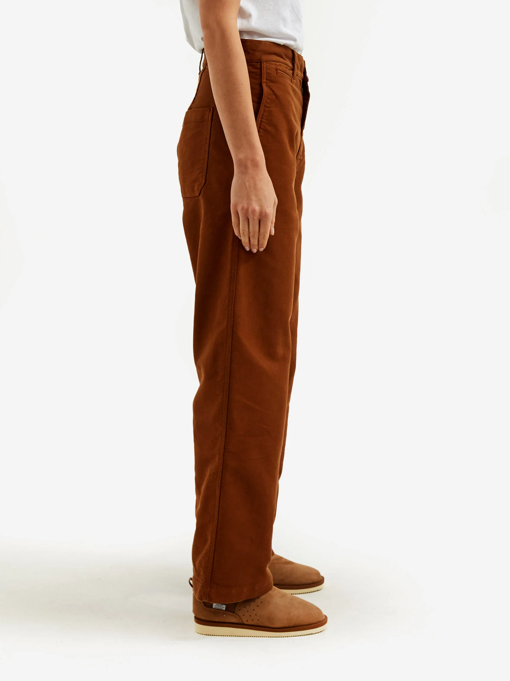 Girls Of Dust Mechanic Cotton Reno Chino Pant - Sugar - Image 2