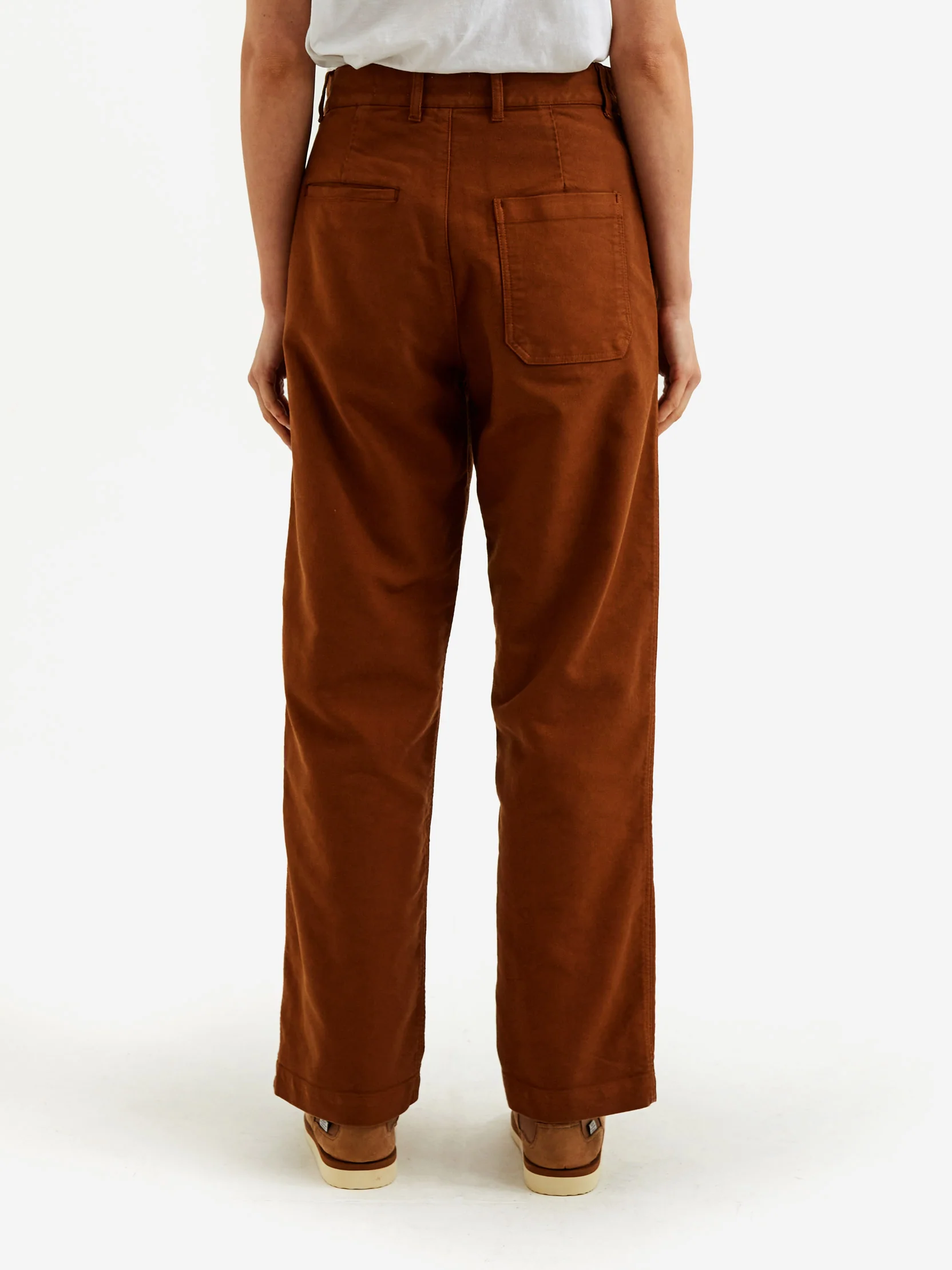 Girls Of Dust Mechanic Cotton Reno Chino Pant - Sugar - Image 4