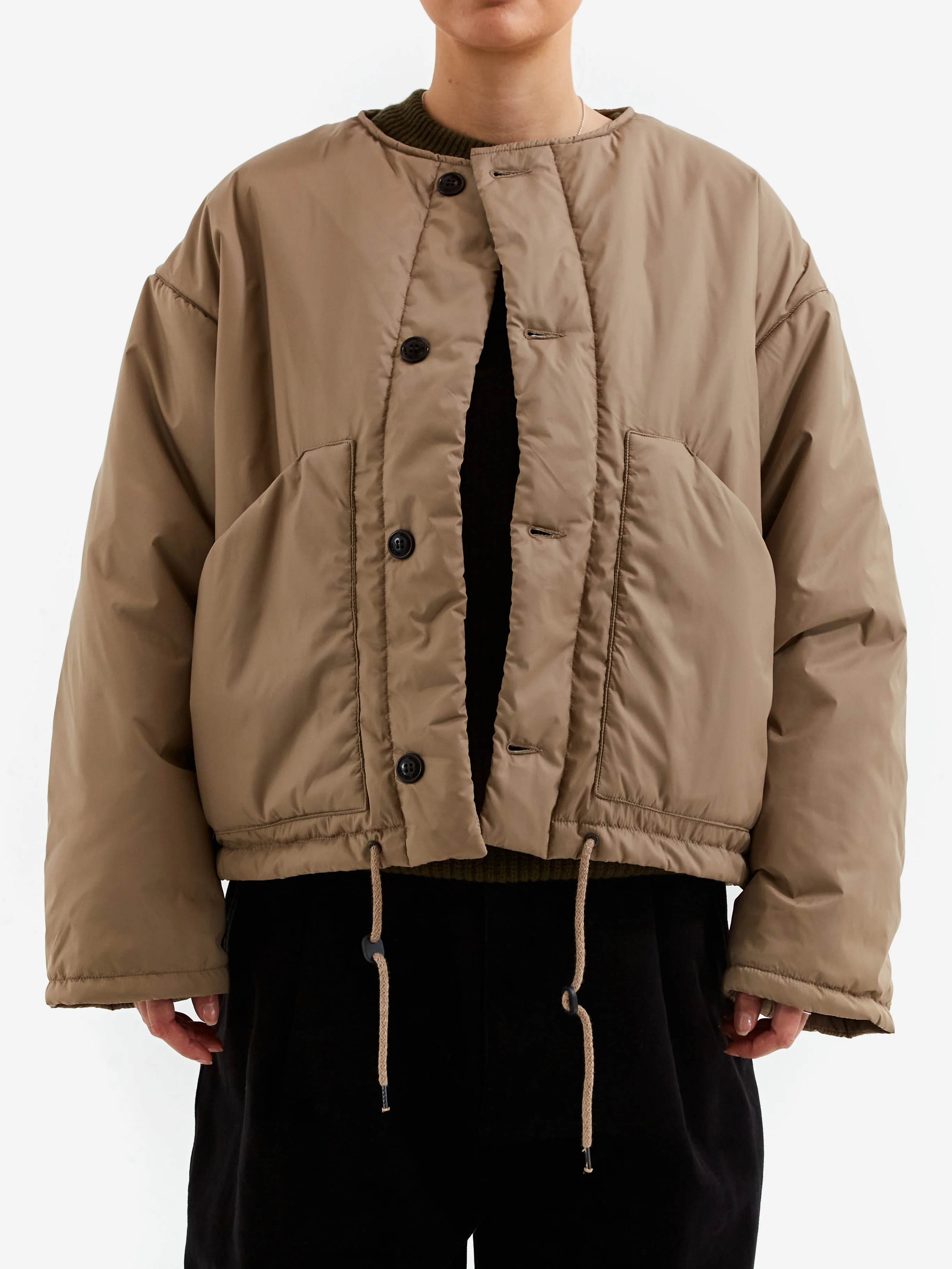 Girls Of Dust Nuclear Jacket Padded - Beige - Image 2