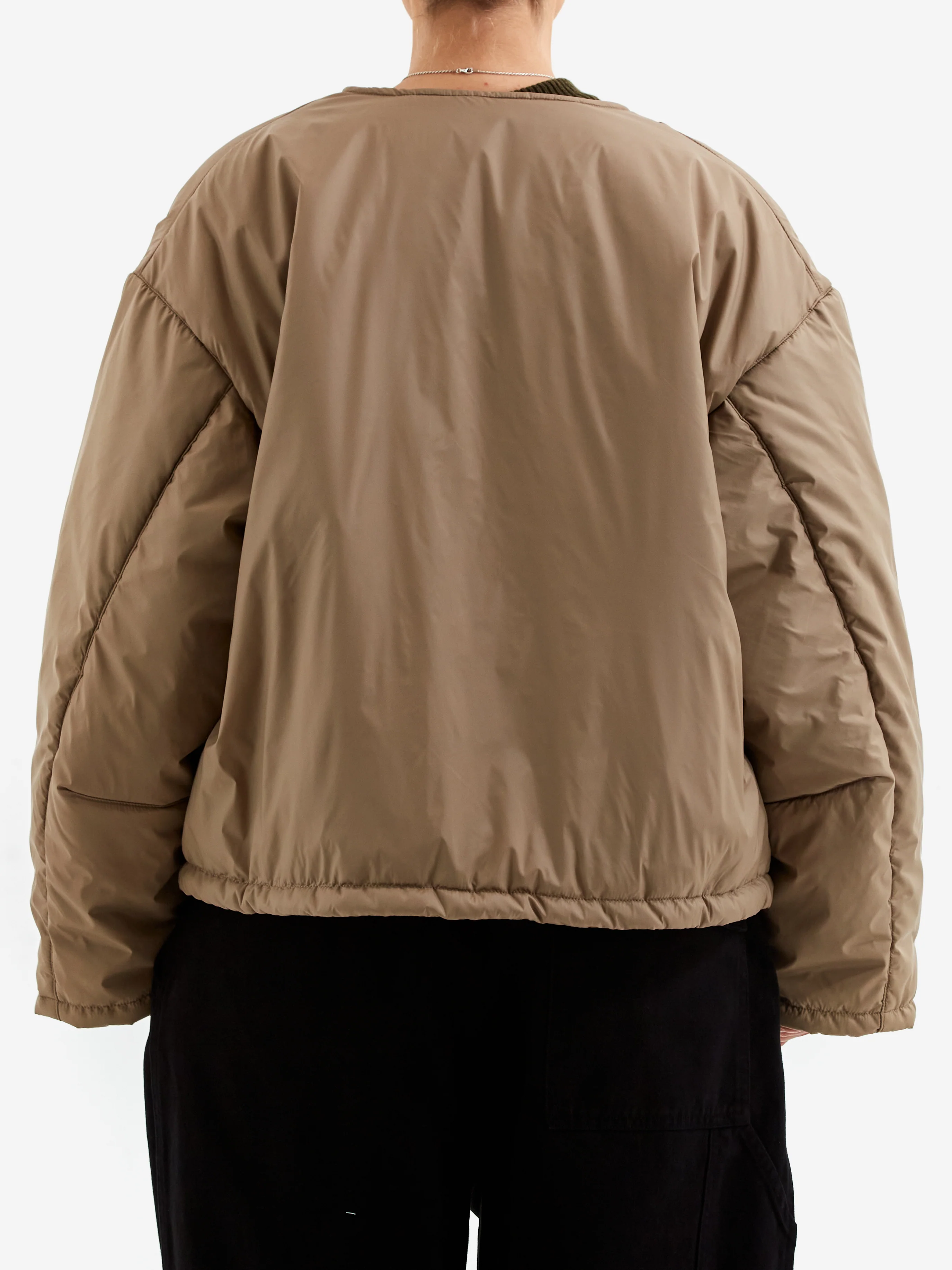 Girls Of Dust Nuclear Jacket Padded - Beige - Image 4
