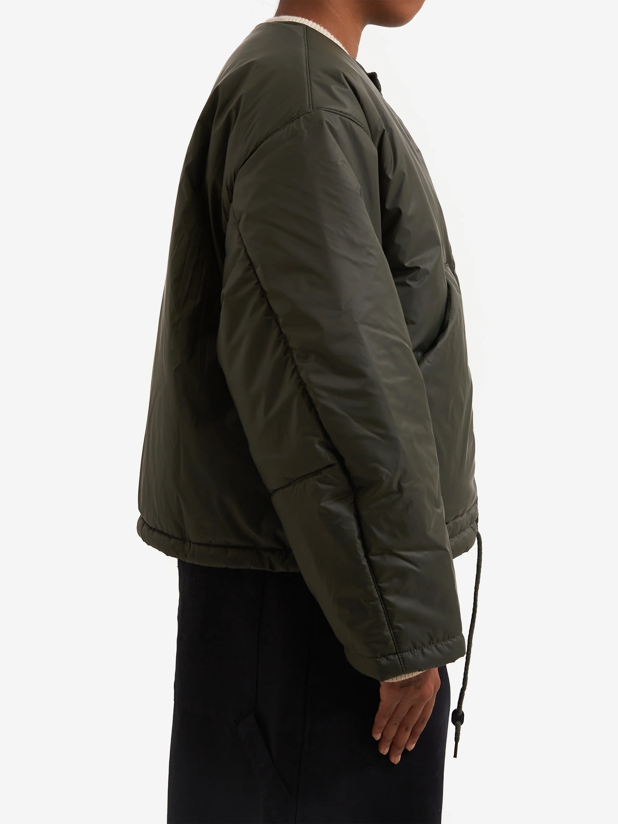 Girls Of Dust Padded Nuclear Jacket - Dusty Green - Image 3