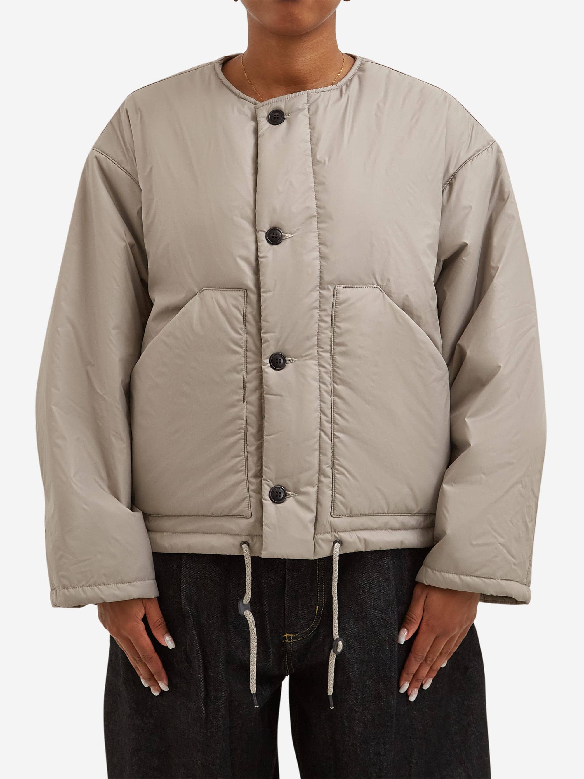 Girls Of Dust Padded Nuclear Jacket - Oyster