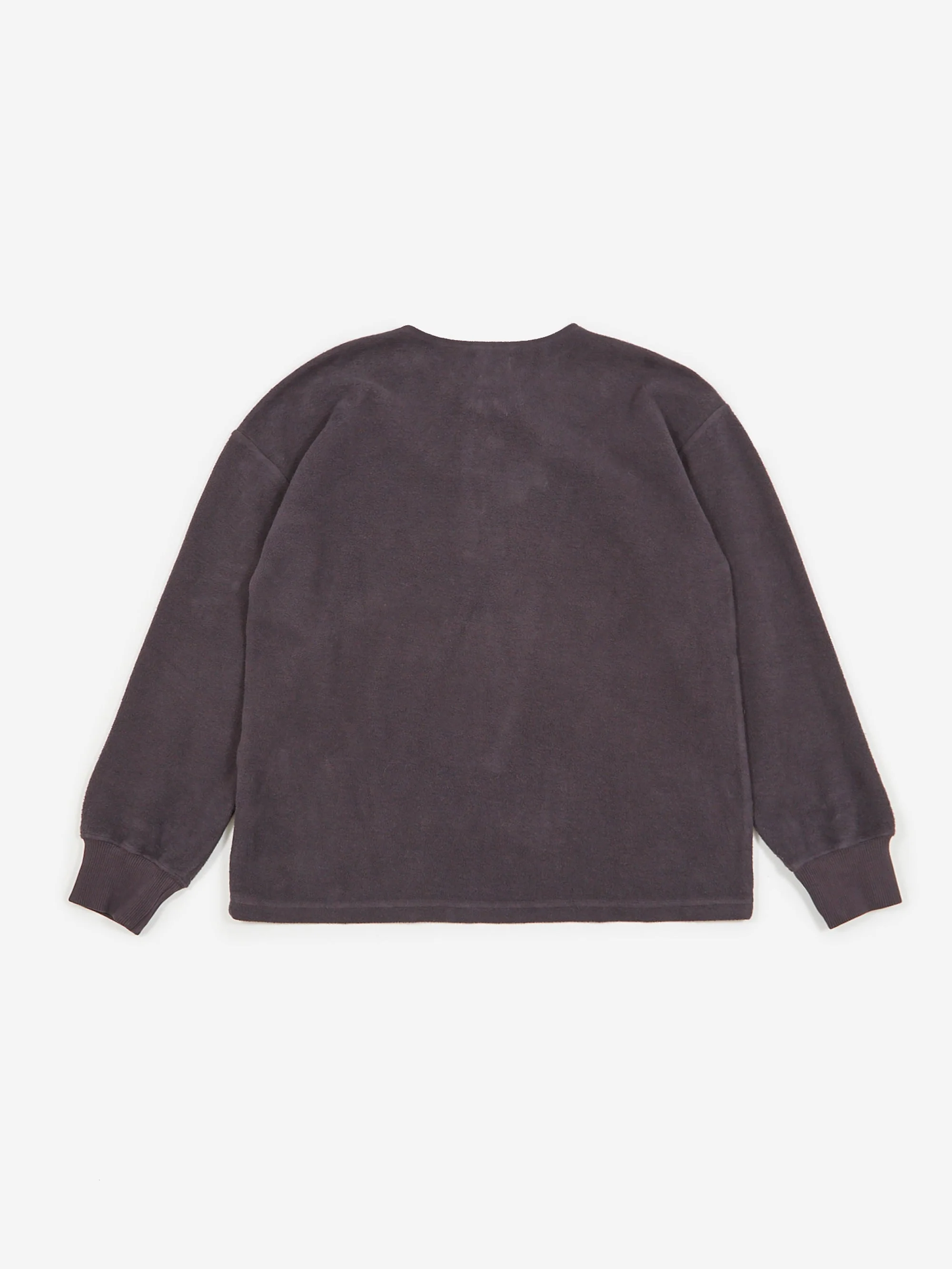 Girls Of Dust Papillon Organic Cotton Longsleeve Sweatshirt - Aubergine - Image 9