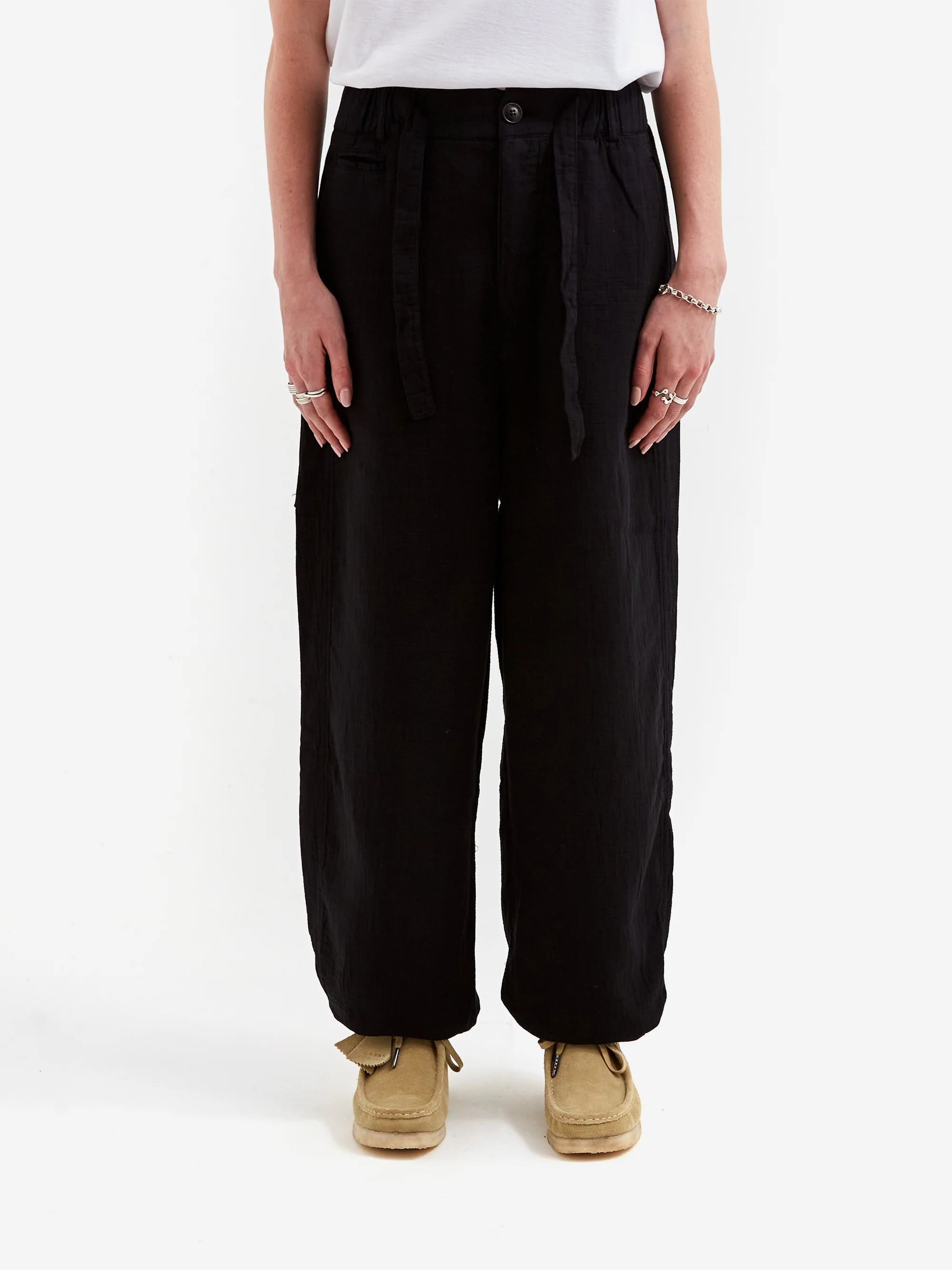 Girls Of Dust Pasha Pants - Black