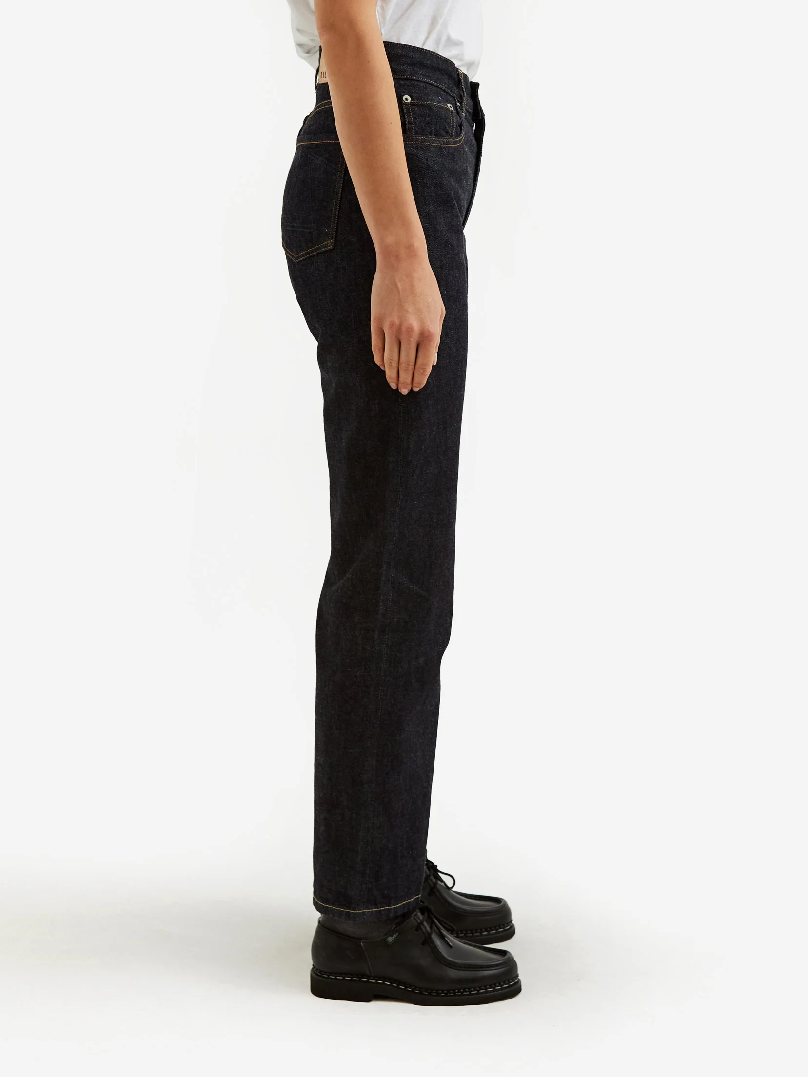 Girls Of Dust Patty Boy GOD Selvedge Denim Pant - Indigo Blue - Image 2