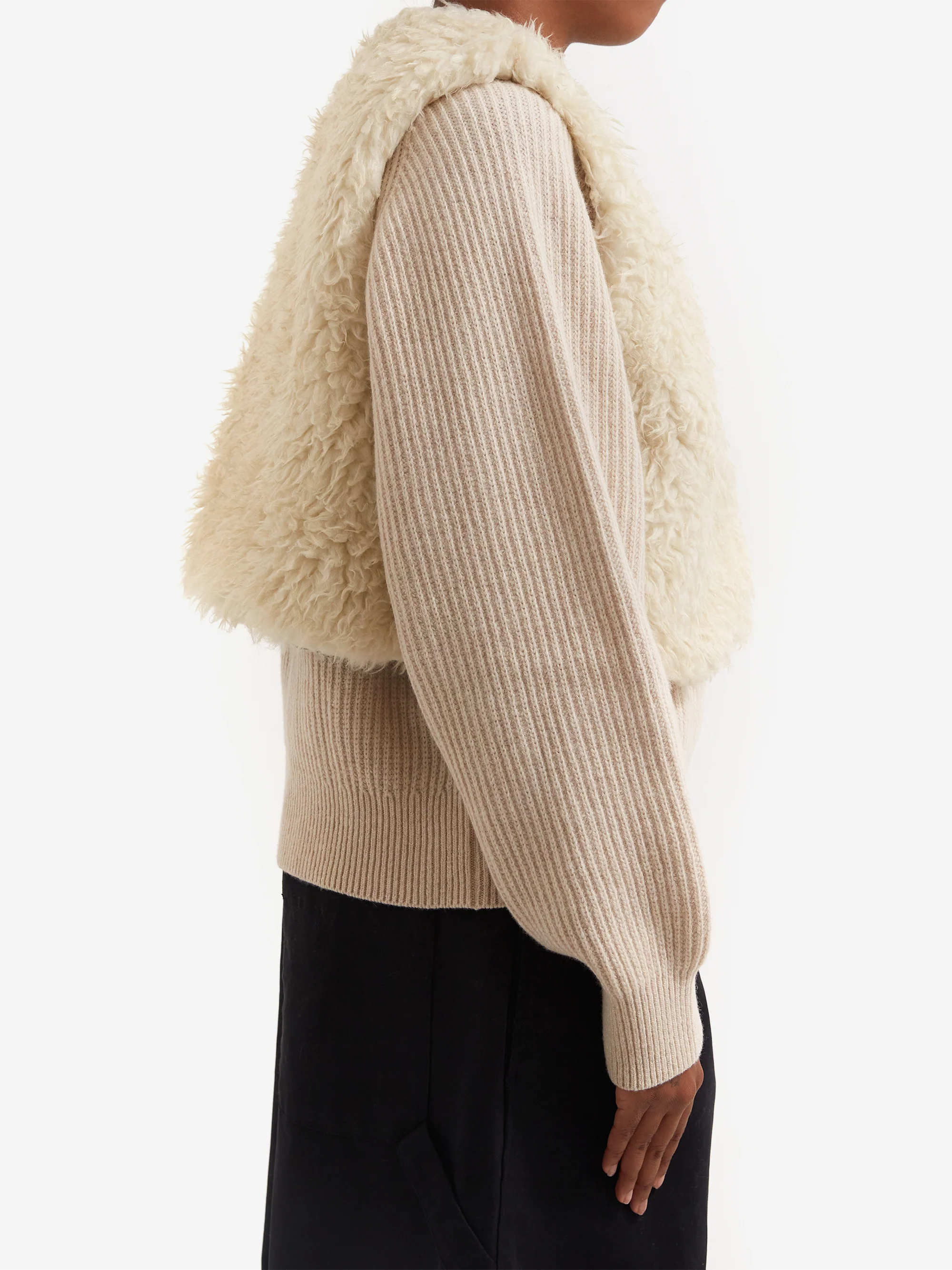 Girls Of Dust Peak Vest - Ecru - Image 2