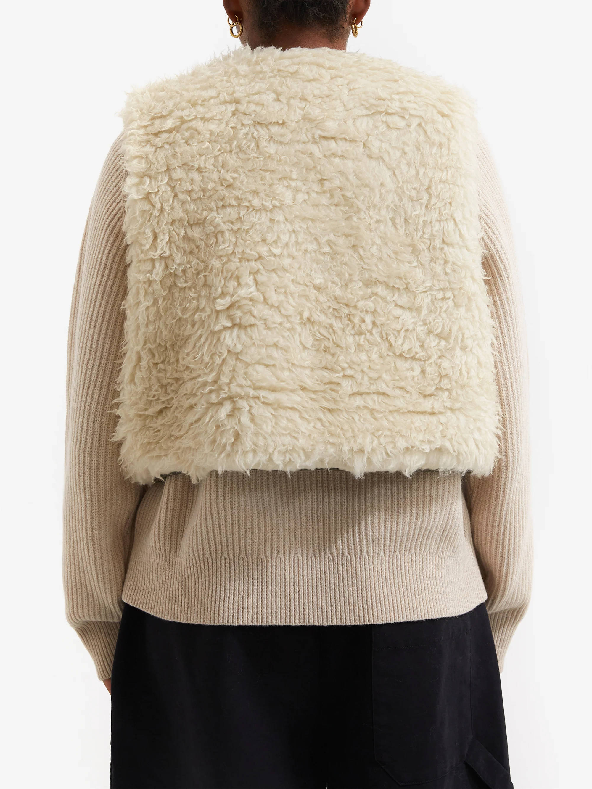 Girls Of Dust Peak Vest - Ecru - Image 3