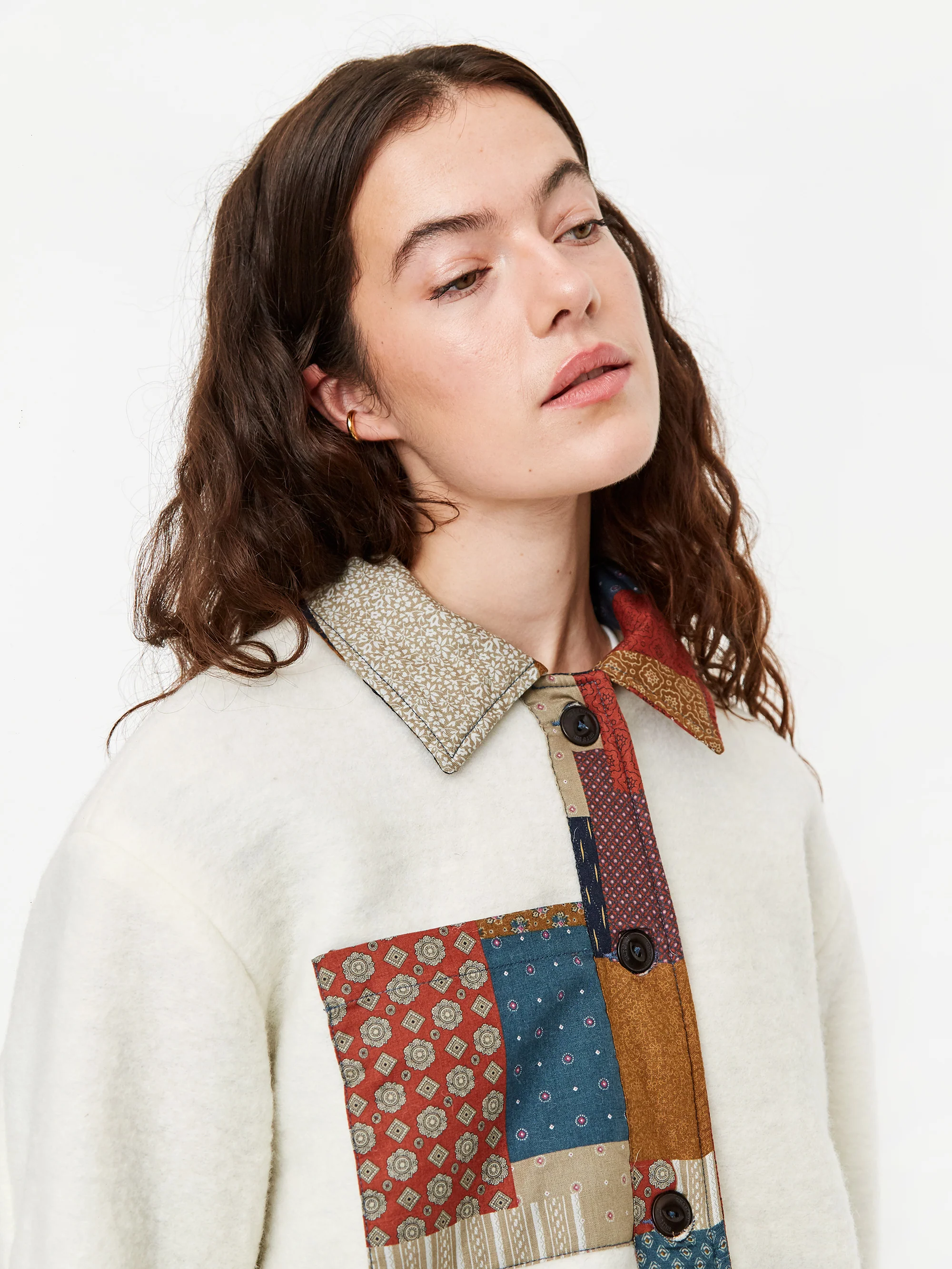 Girls Of Dust Reversible Coach Quilt Cotton Jacket - Multi - Image 9
