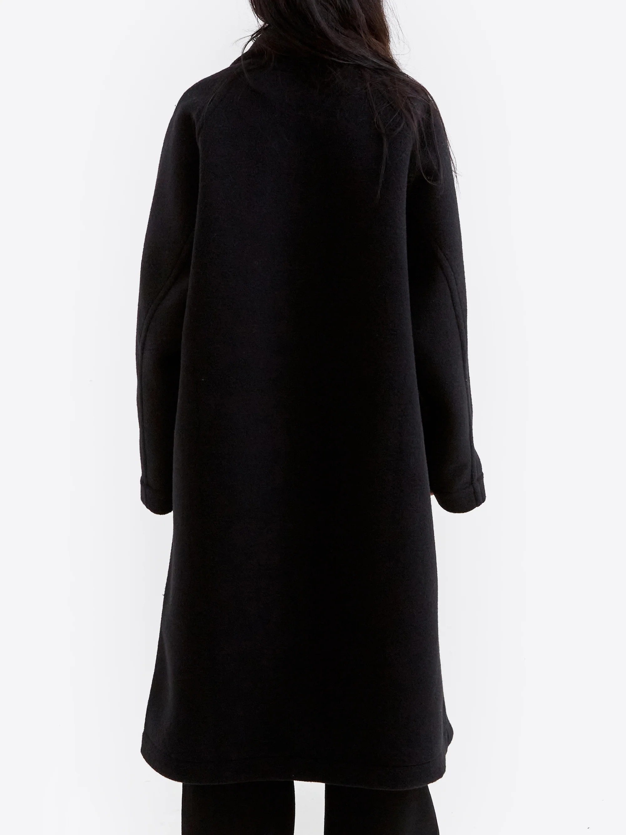 Girls Of Dust Reversible Trench Coat - Navy/Camo - Image 5