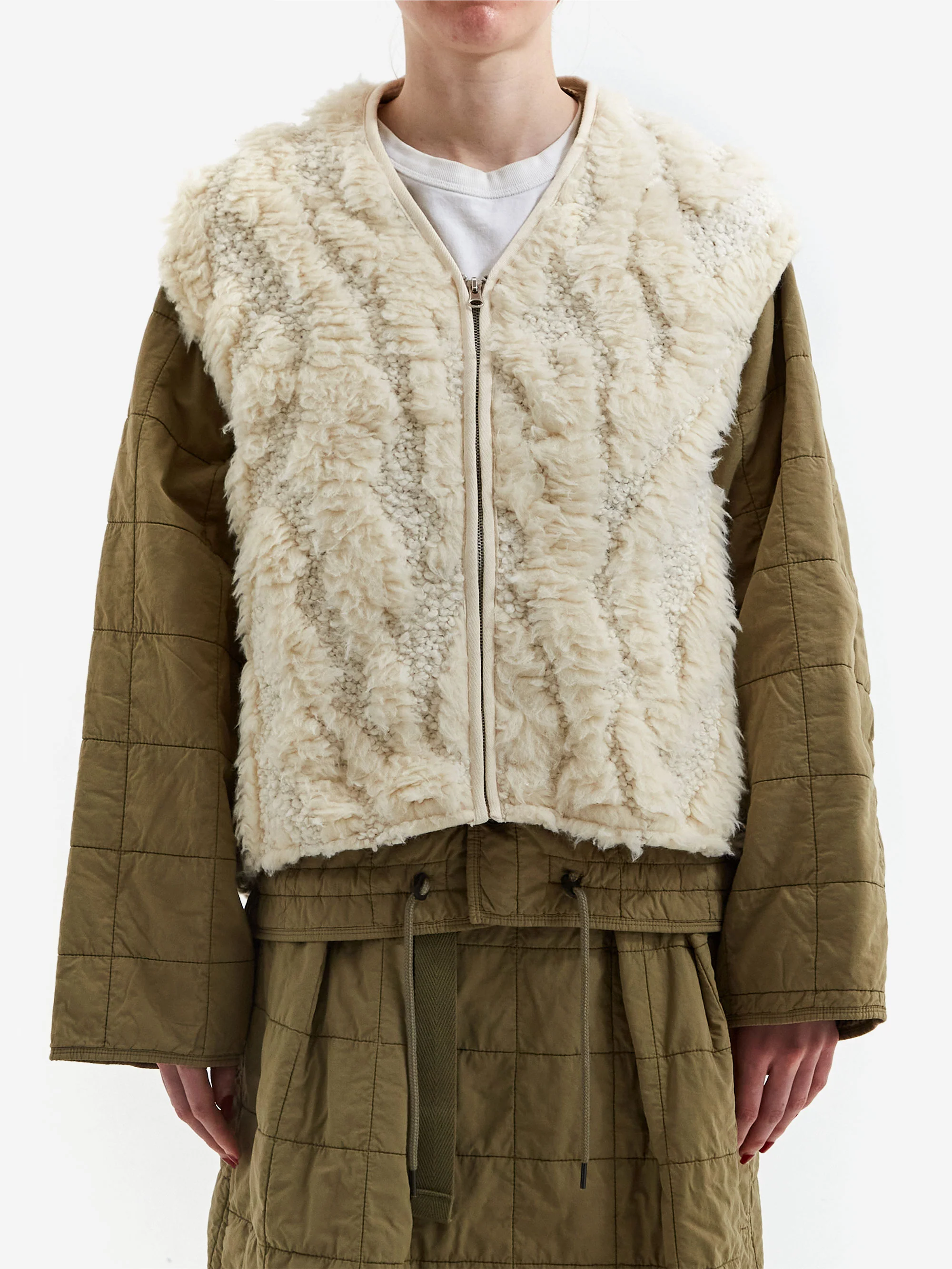 Girls Of Dust Sardi Vest - Off White - Image 2