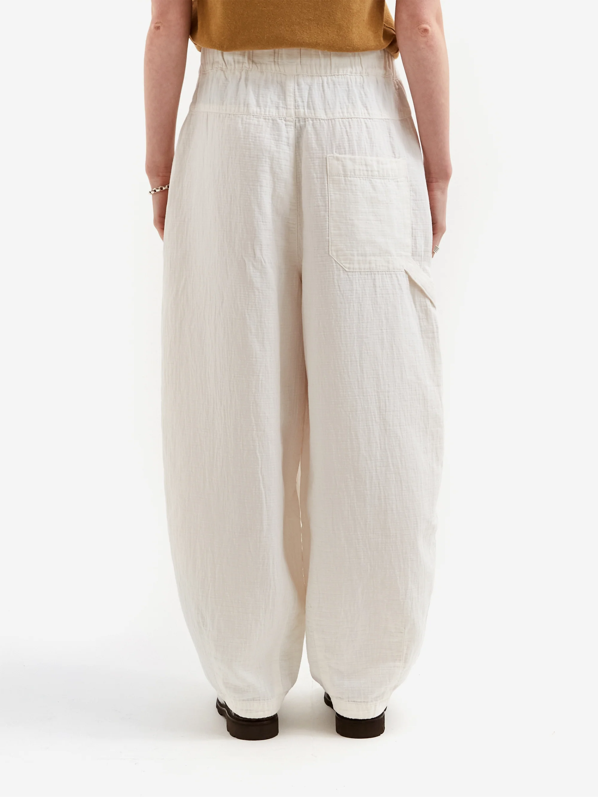 Girls Of Dust Sultan Pants - Milk - Image 3
