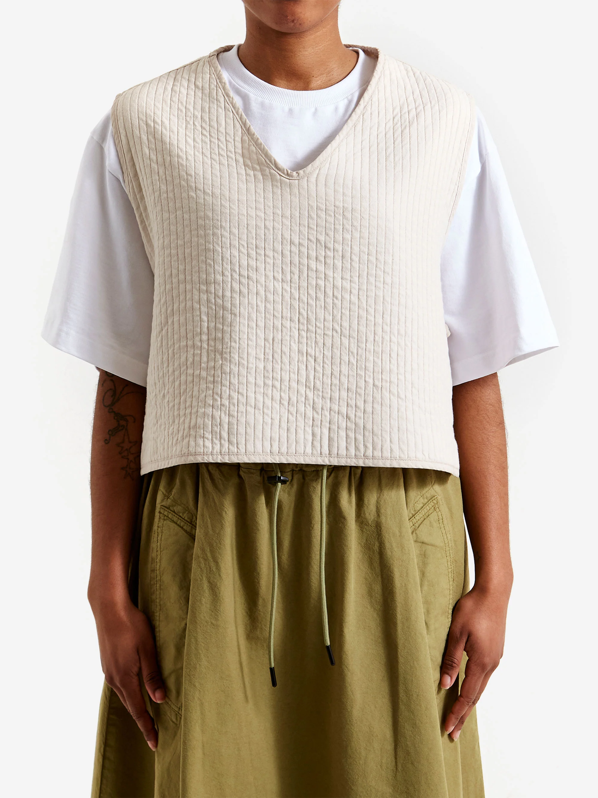 Girls Of Dust Vee Vest - Shell