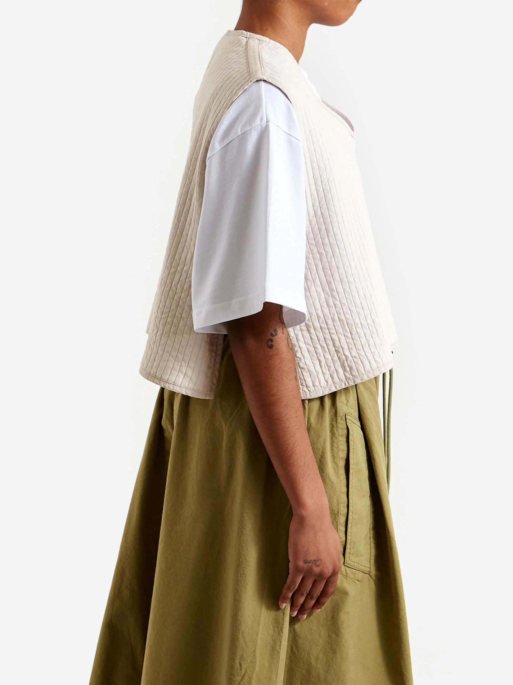 Girls Of Dust Vee Vest - Shell - Image 2