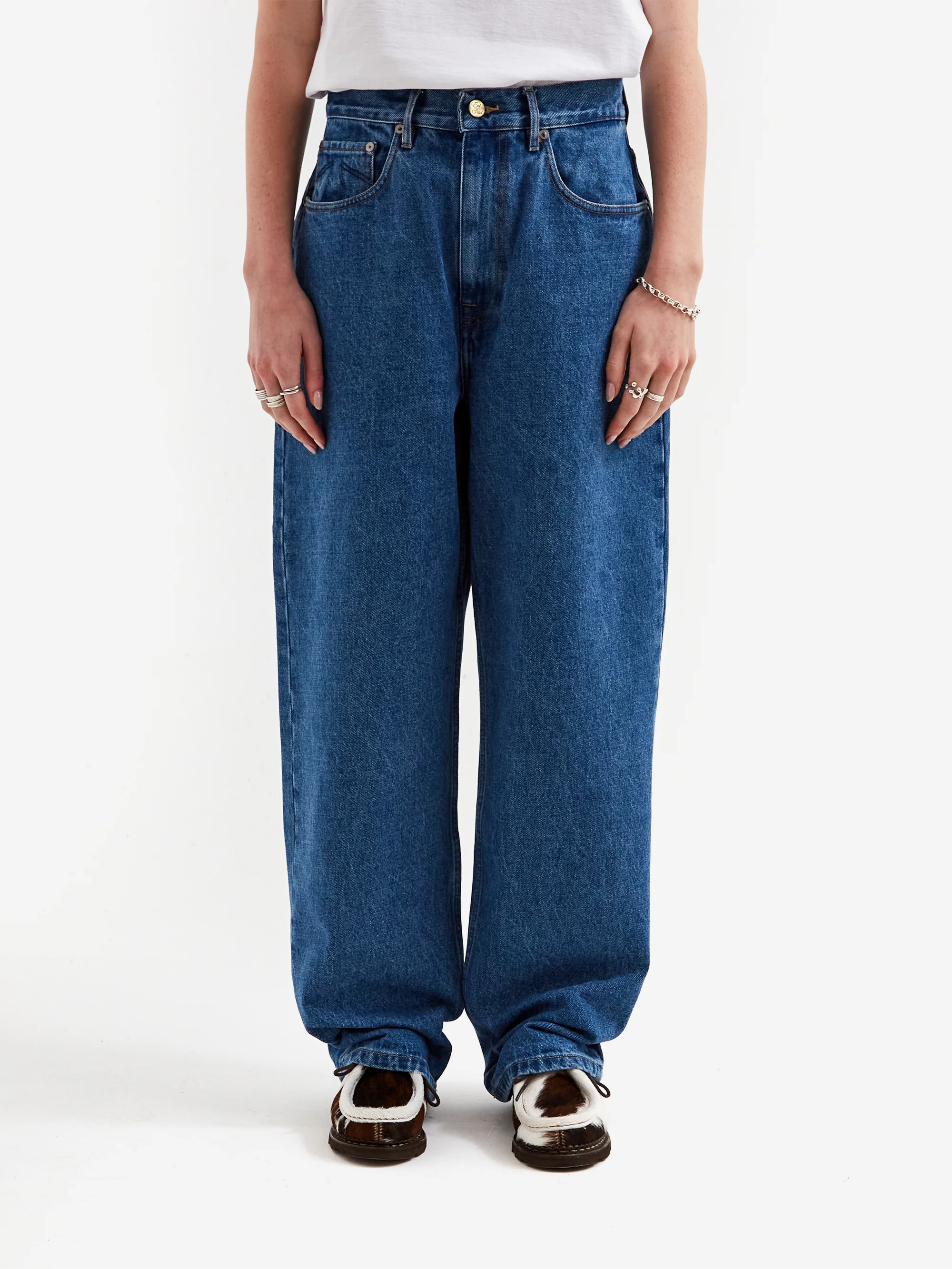 Girls Of Dust Zoe Denim - Bleach