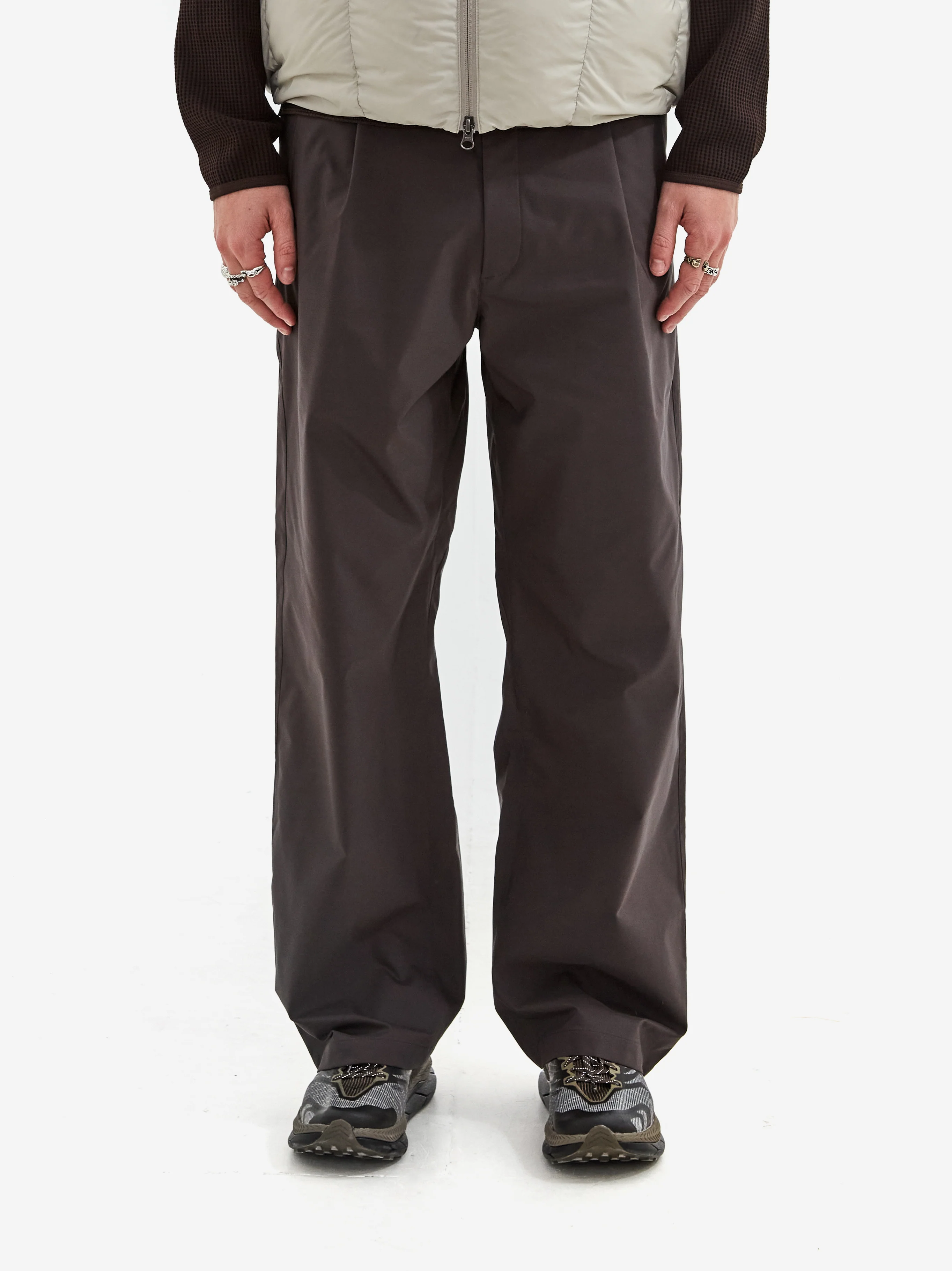 Goldwin 0 Buckle Straight Leg Pants - Biotite - Image 2