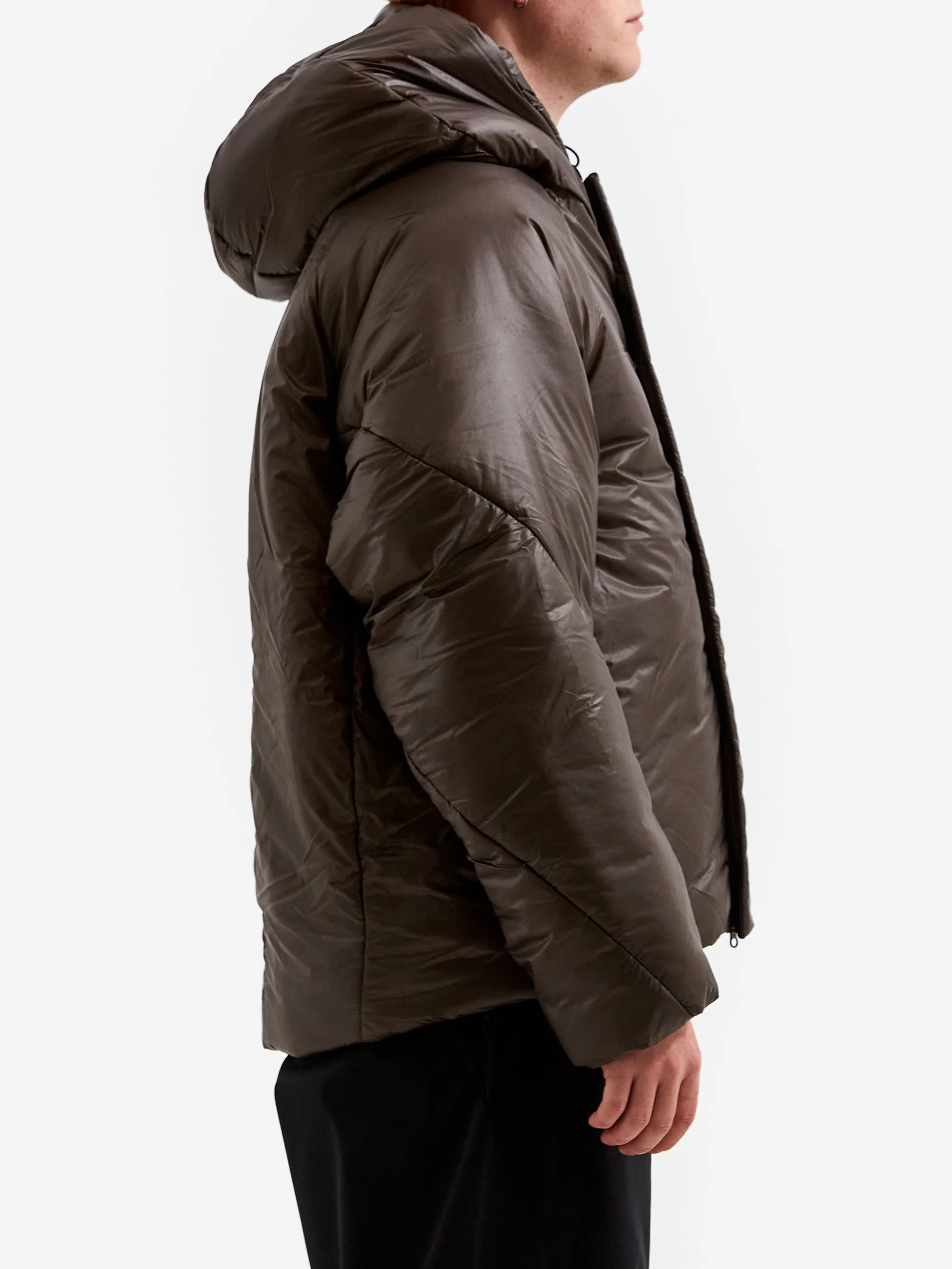 Goldwin 0 Cloud Helloid Parka - Jet Brown - Image 6