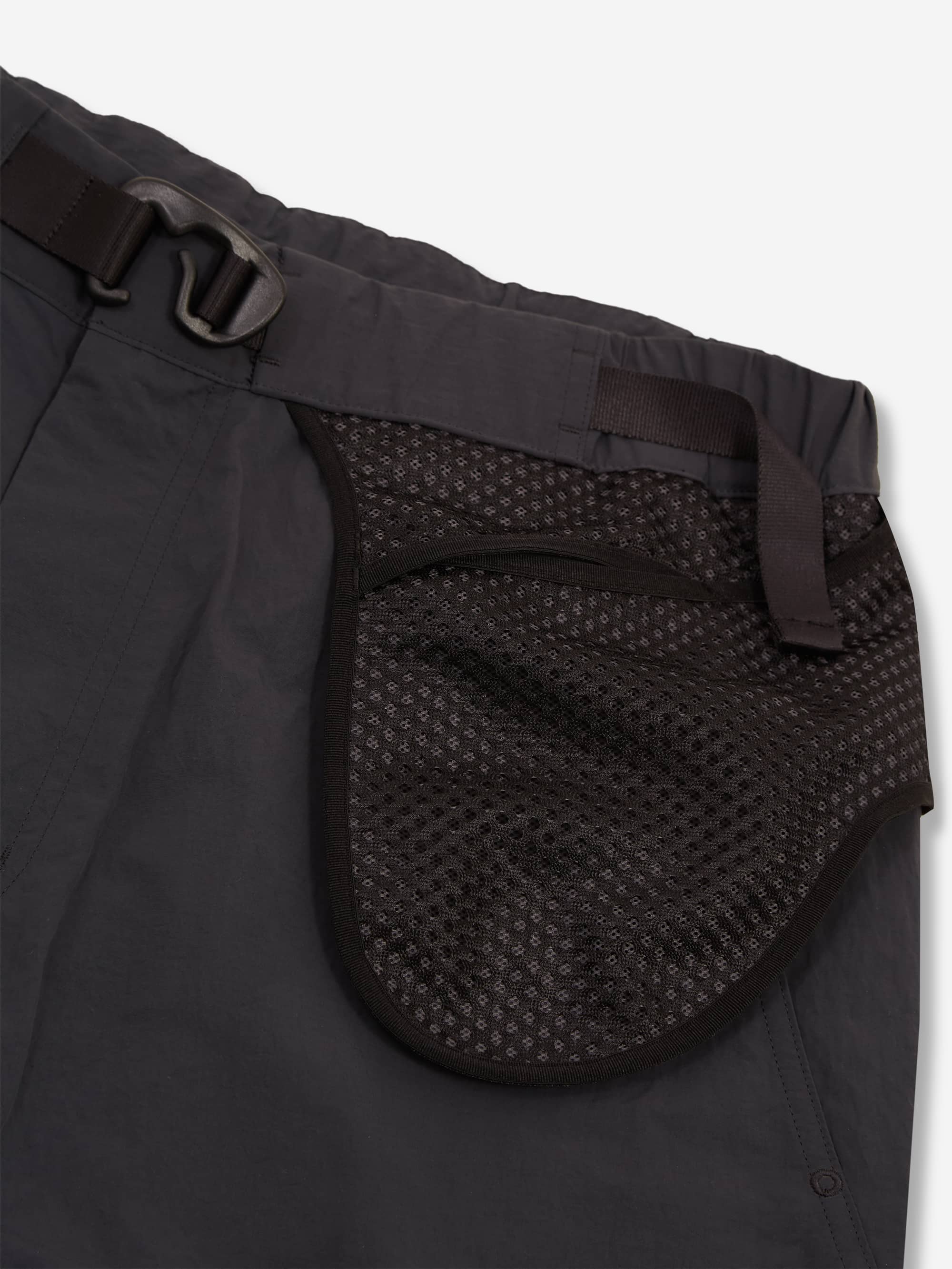 Goldwin 0 Helicoid Pocket Shorts - Ink Black - Image 3