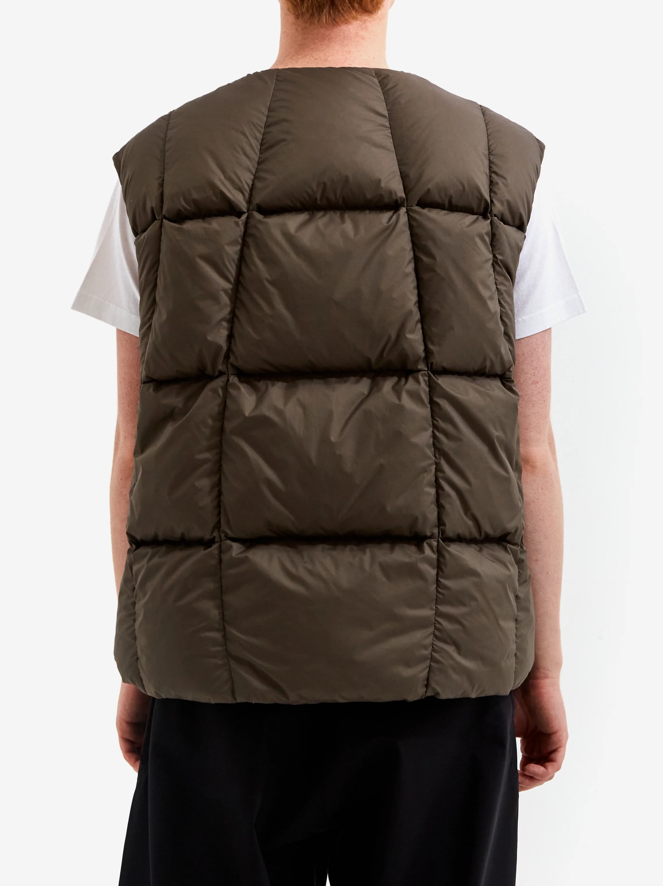 Goldwin 0 Three Dimensional Down Light Vest - Morel - Image 7