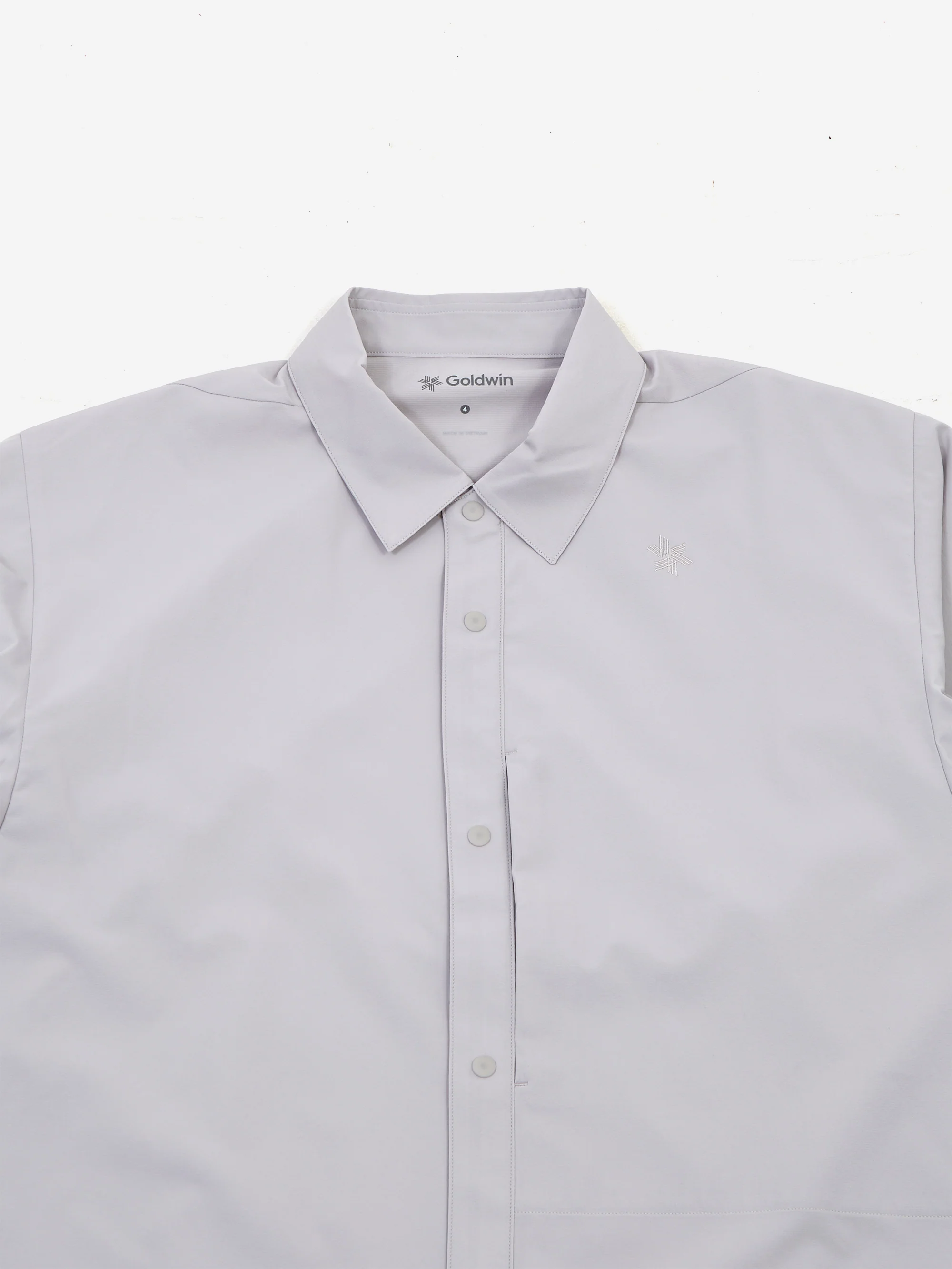 Goldwin All Direction Light Hike Shirt - Snow Gray - Image 3