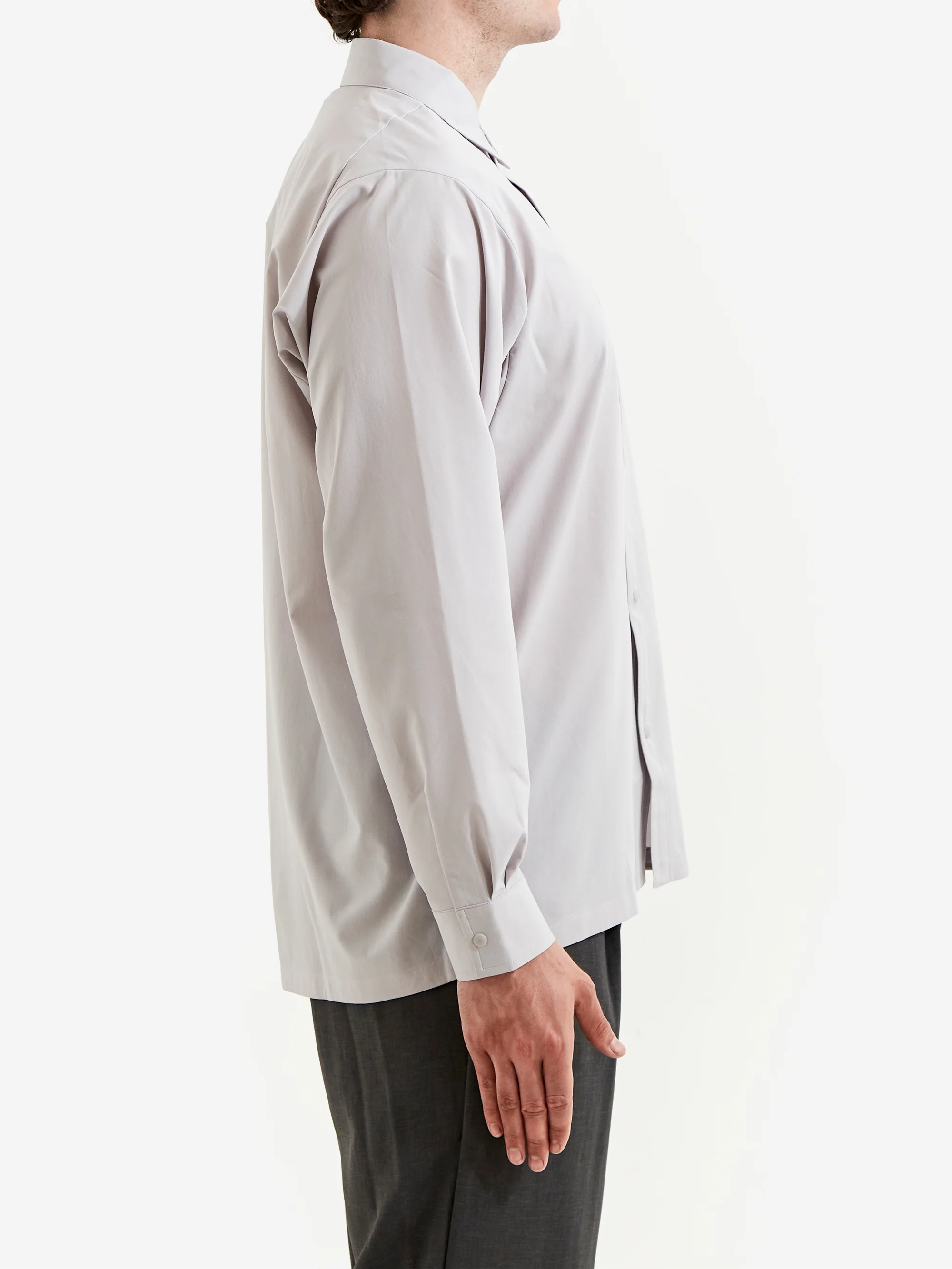 Goldwin All Direction Light Hike Shirt - Snow Gray - Image 5