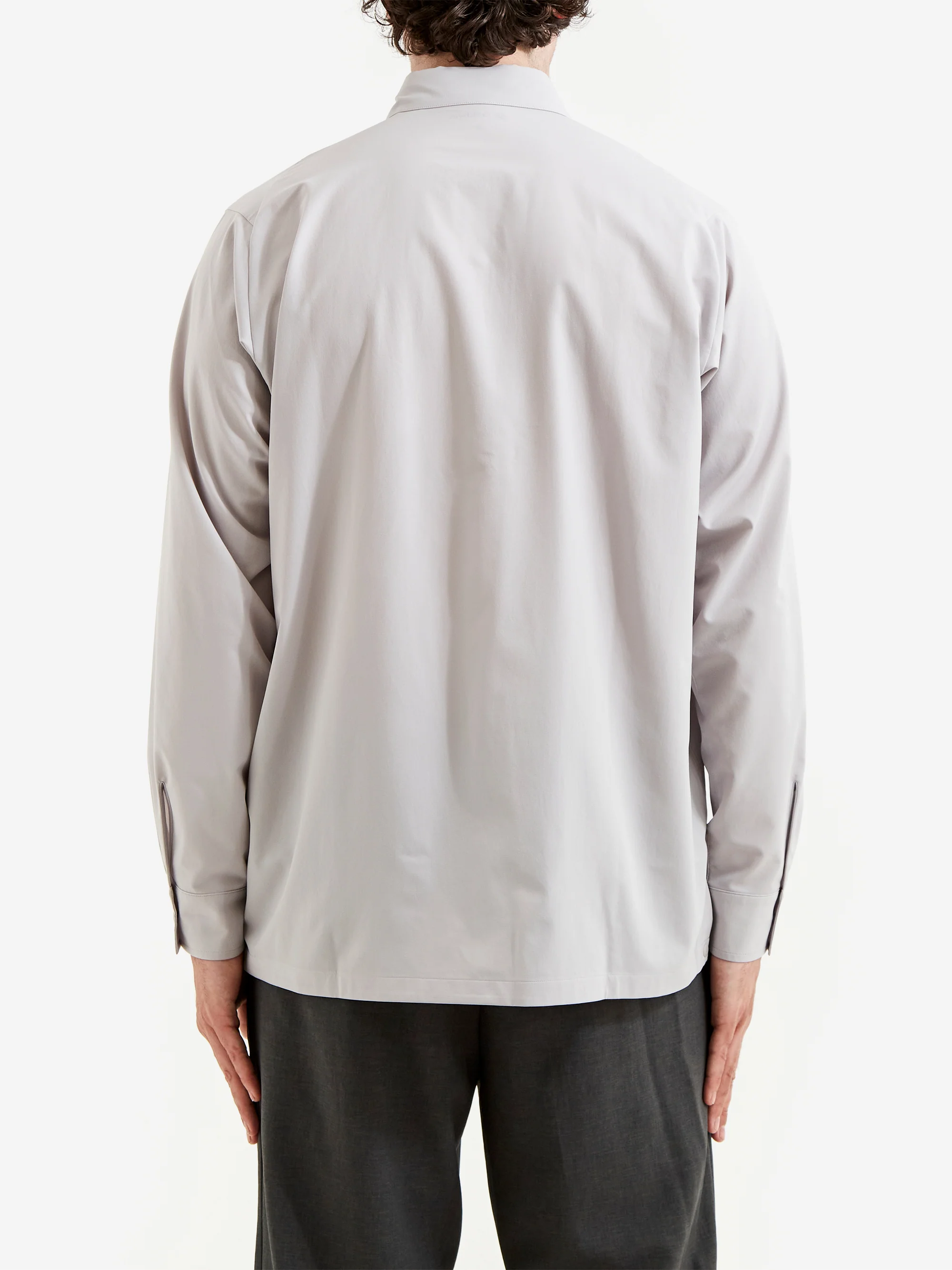 Goldwin All Direction Light Hike Shirt - Snow Gray - Image 6