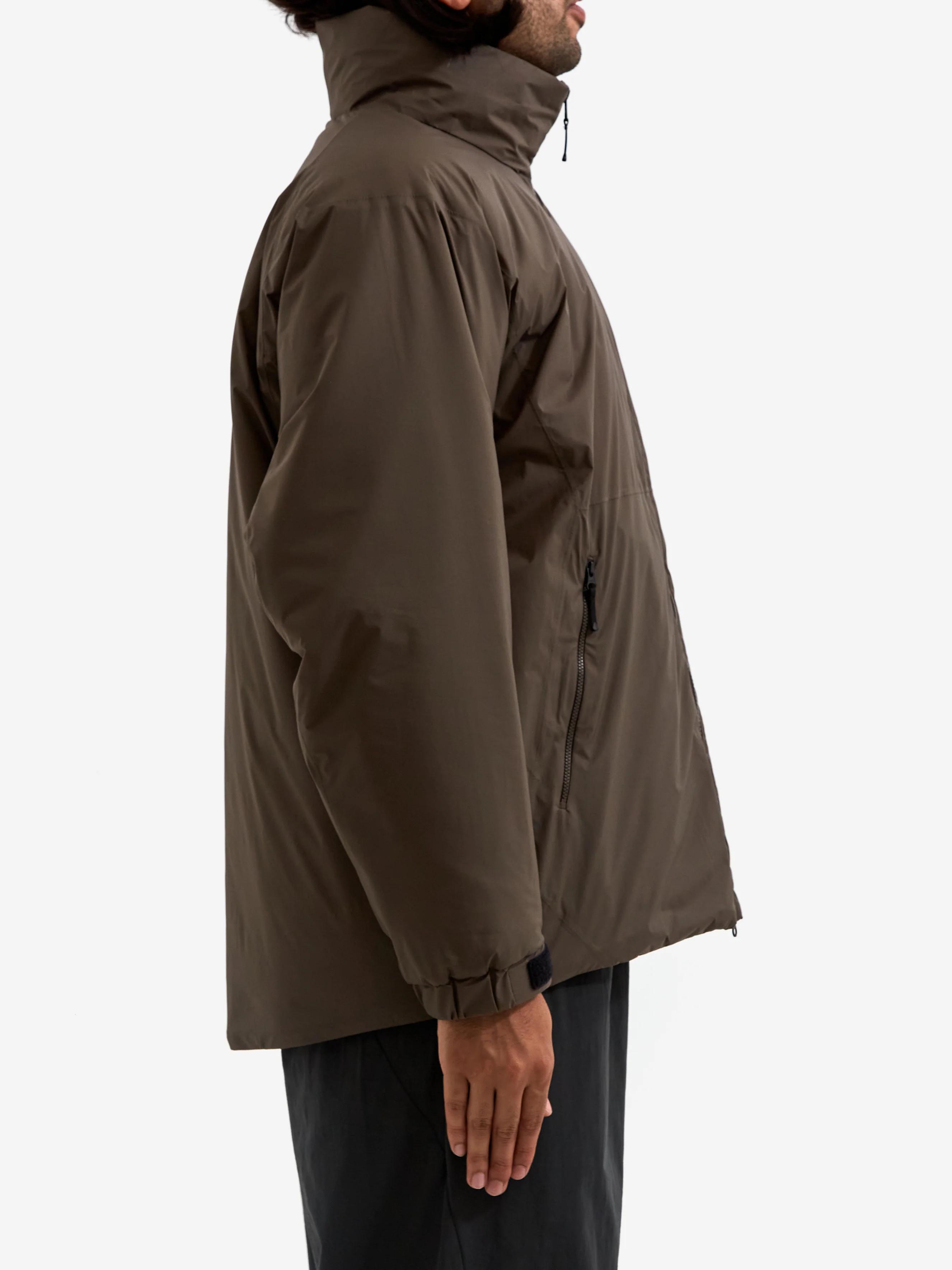 Goldwin GORE-TEX Windstopper Puffy Jacket - Major Brown - Image 6