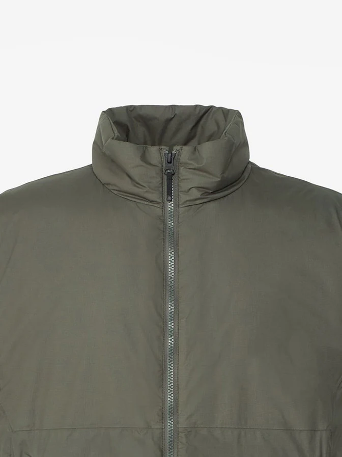 Goldwin GORE-TEX Windstopper Puffy Vest - Dark Olive - Image 3