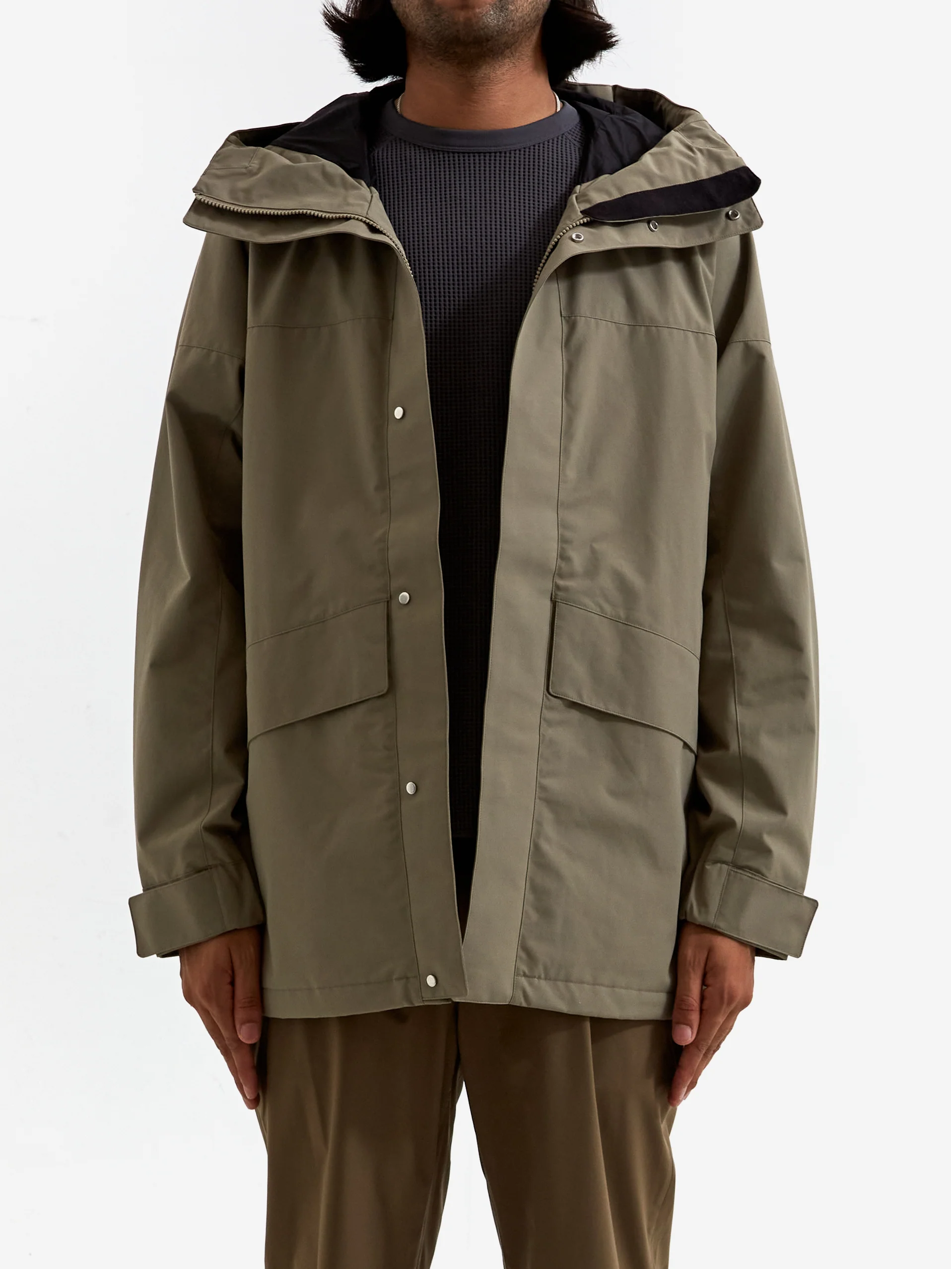 Goldwin GORE-TEX Windstopper Willer Jacket - Woody Beige - Image 2