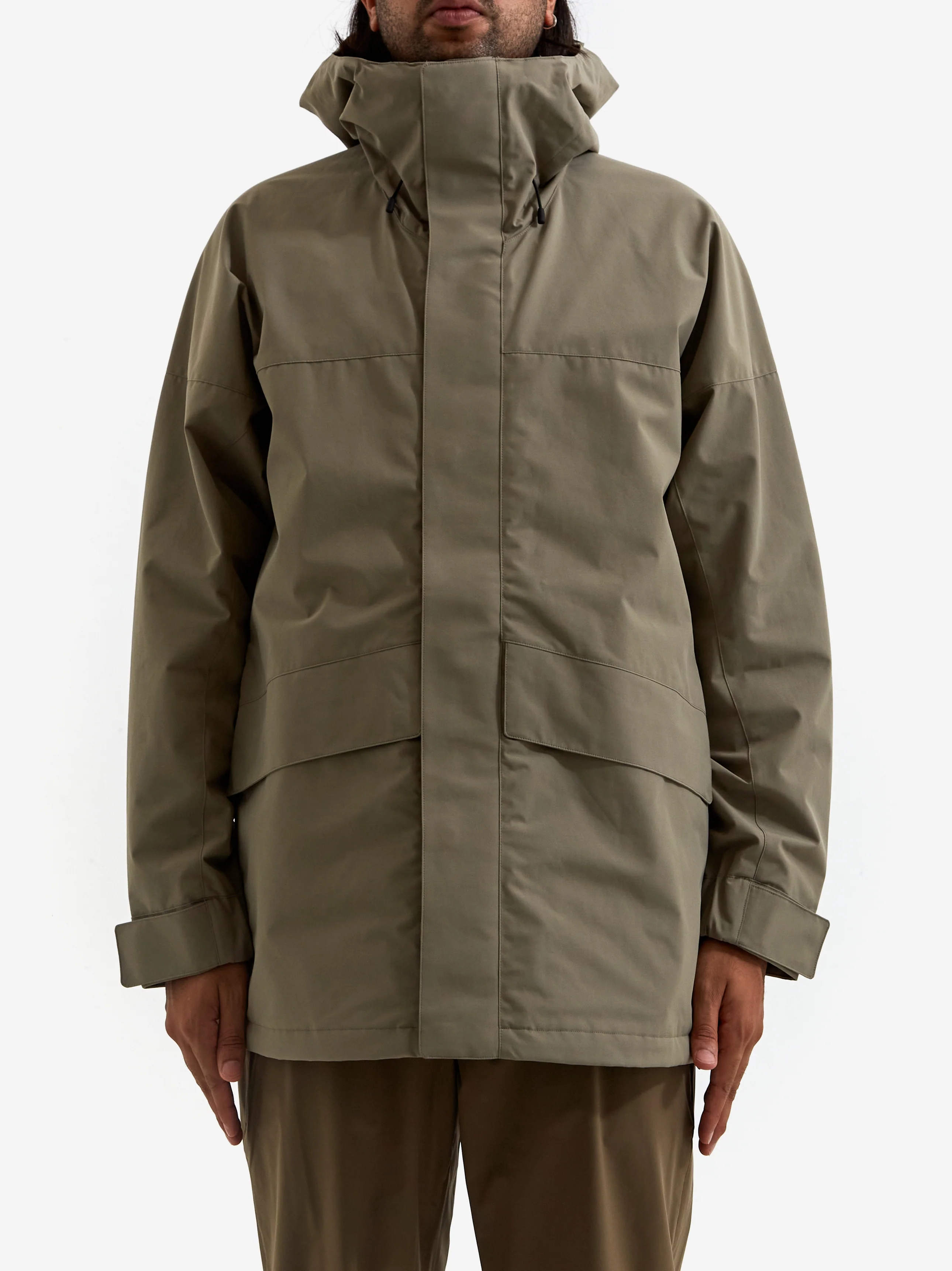 Goldwin GORE-TEX Windstopper Willer Jacket - Woody Beige - Image 4