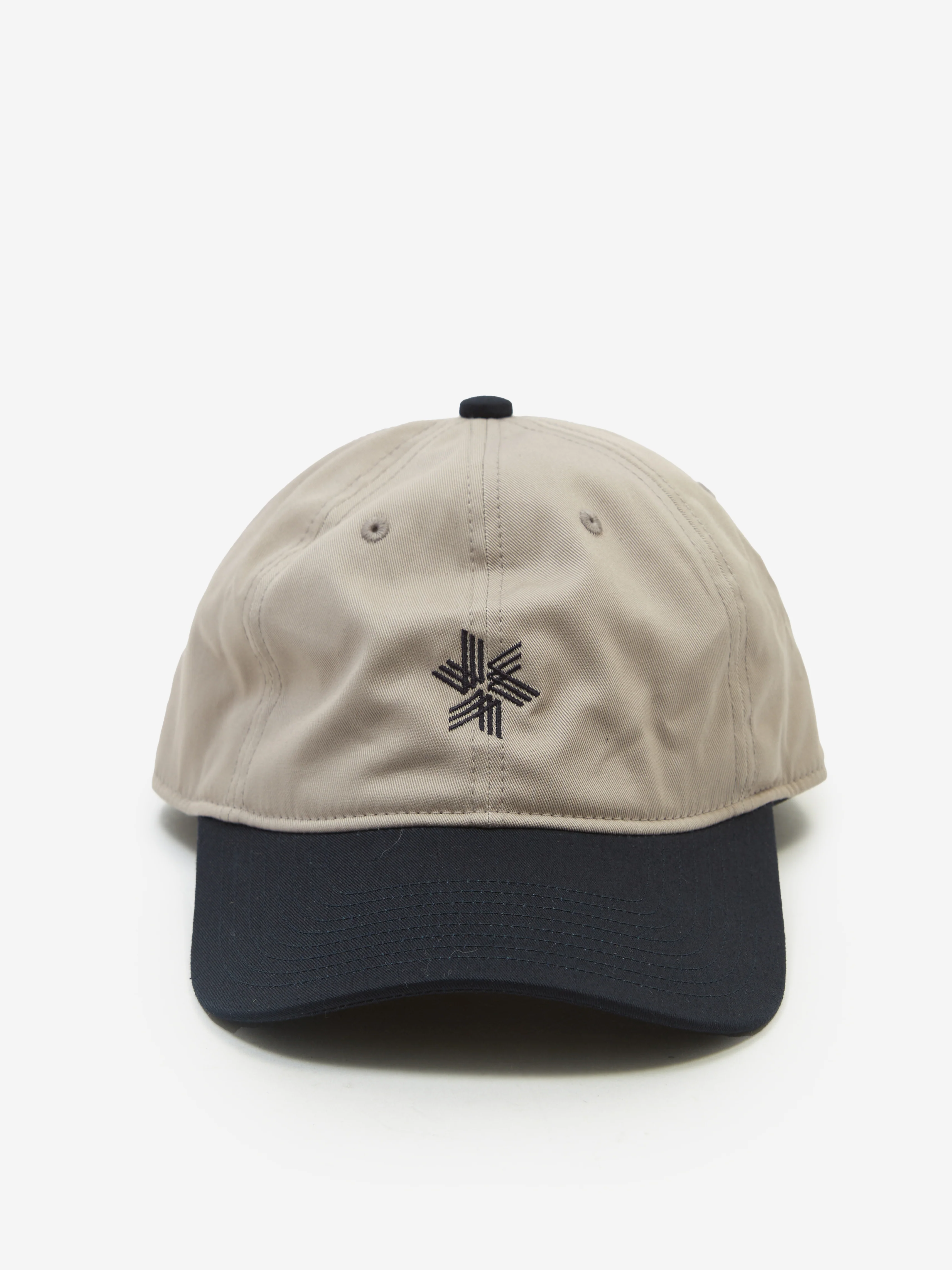 Goldwin Logo Cotton Cap - Grey/Navy - Image 2