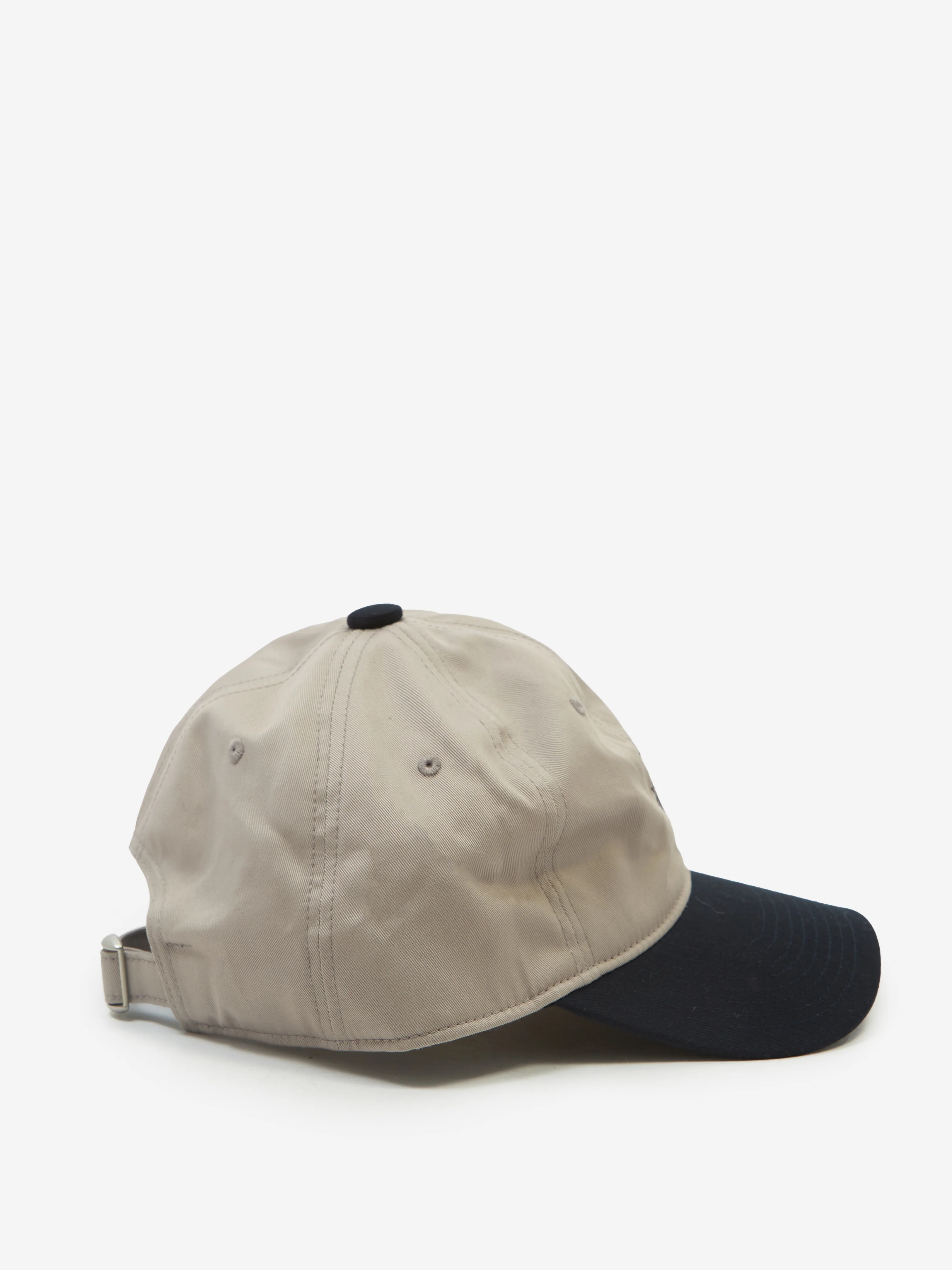 Goldwin Logo Cotton Cap - Grey/Navy - Image 3