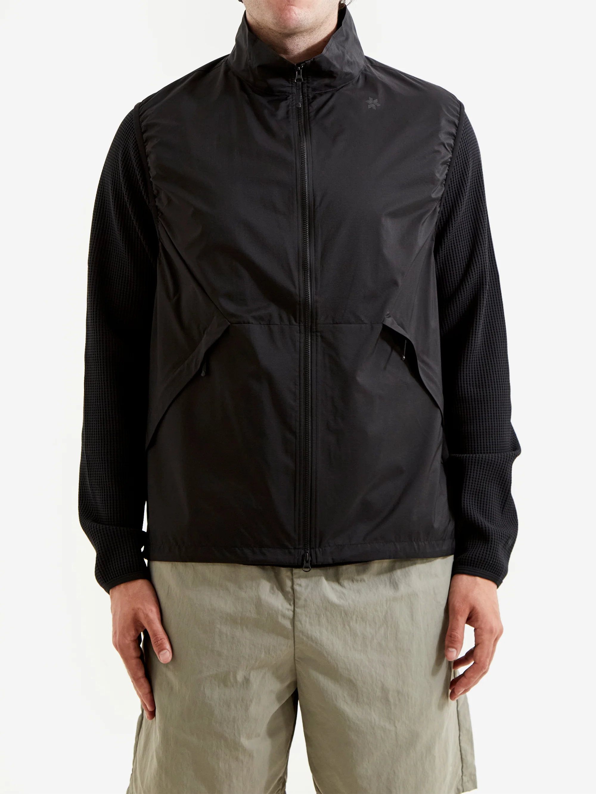 Goldwin Pertex Equilibrium Wind Vest - Black - Image 2