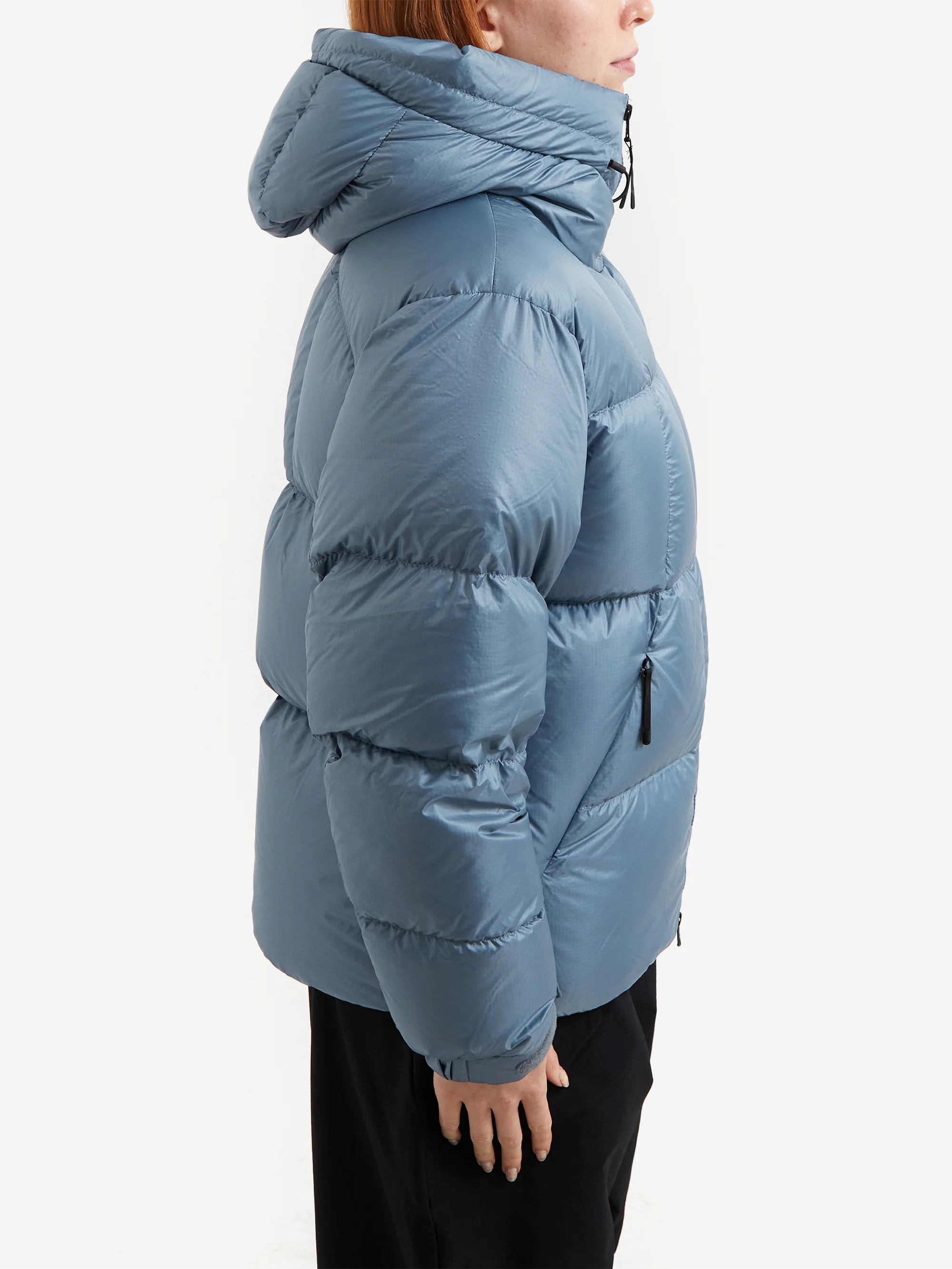 Goldwin Pertex Quantum Down Parka W - Shade Blue - Image 4