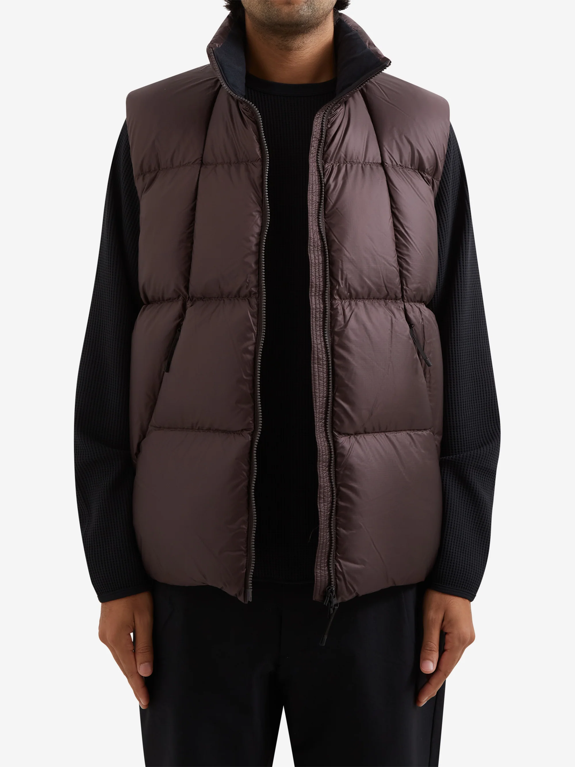 Goldwin Pertex Quantum Down Vest - Deep Brown - Image 2