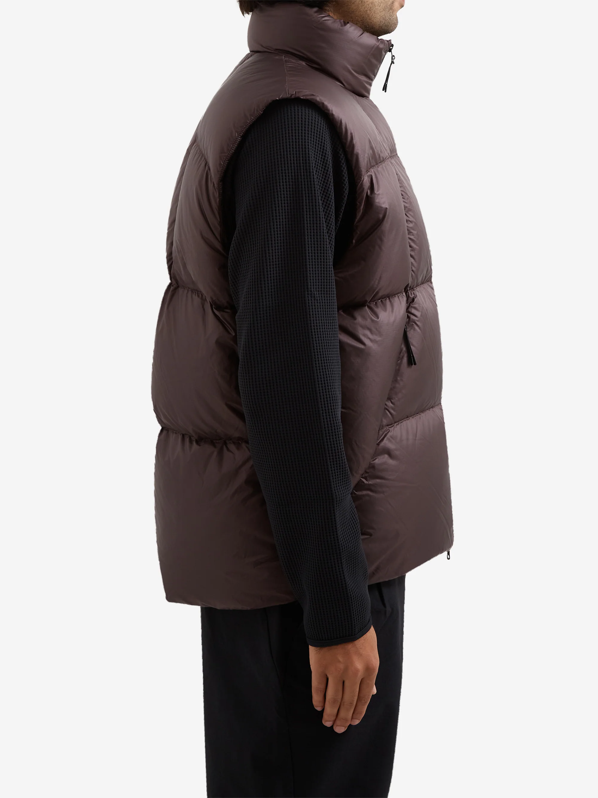 Goldwin Pertex Quantum Down Vest - Deep Brown - Image 3