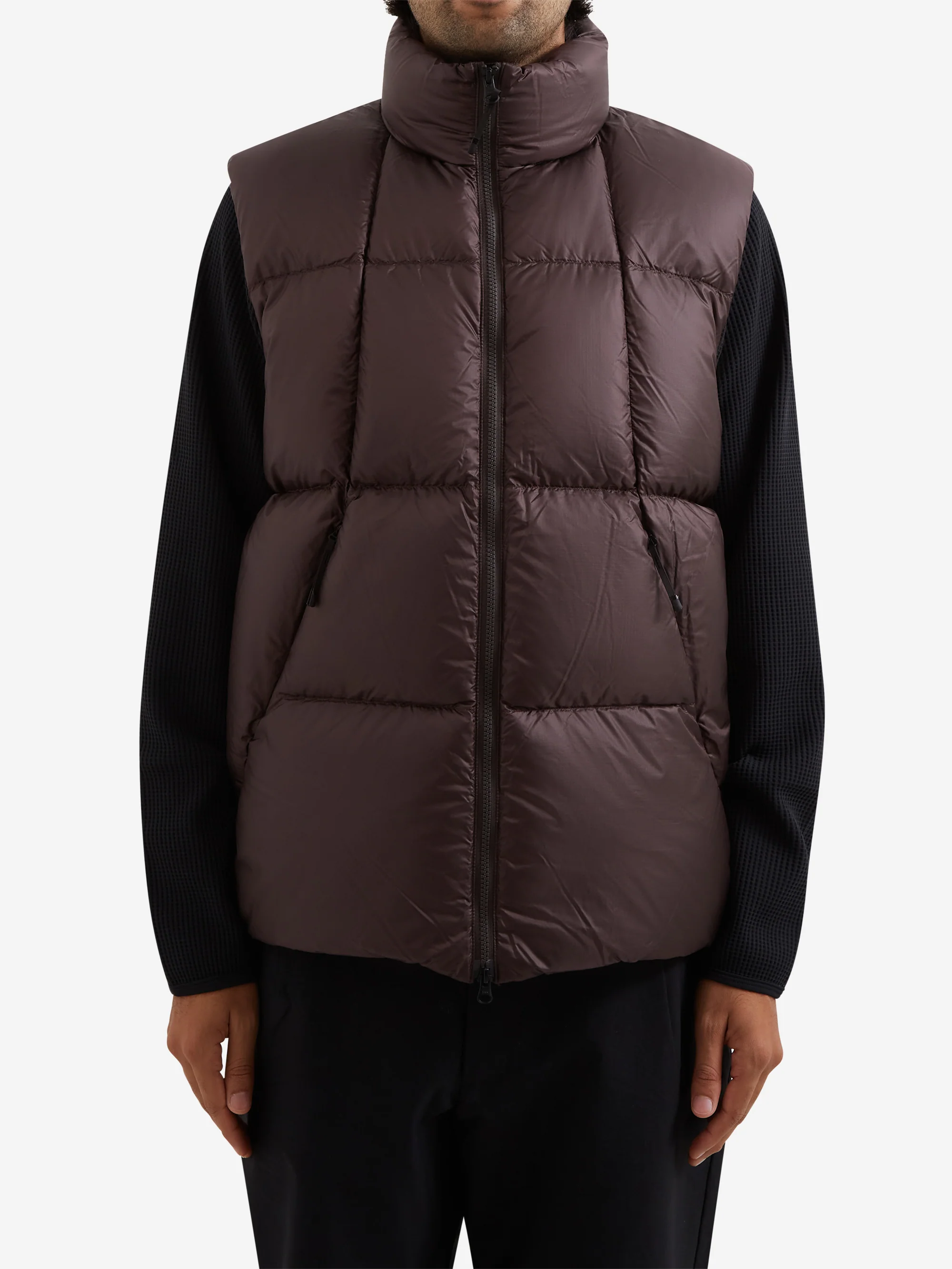 Goldwin Pertex Quantum Down Vest - Deep Brown - Image 4