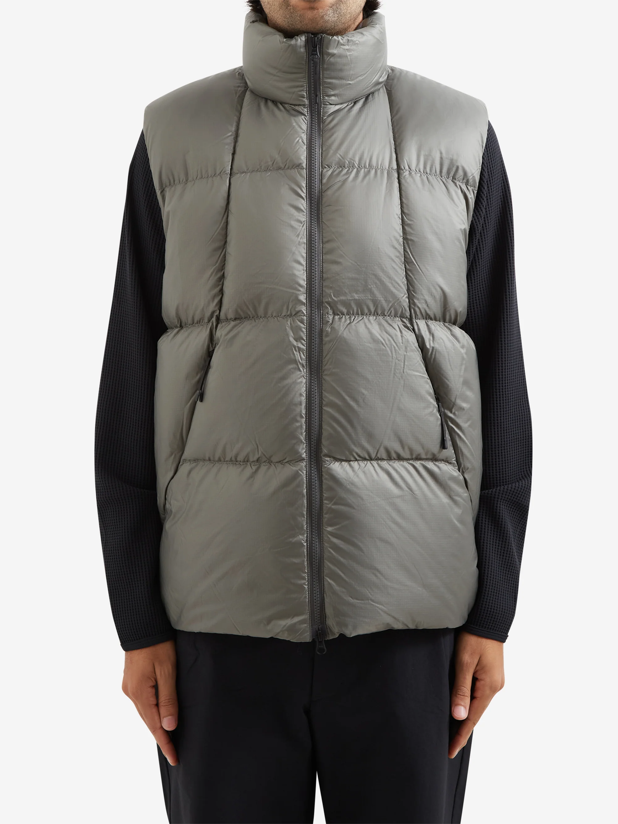 Goldwin Pertex Quantum Down Vest - Gunmetal - Image 3