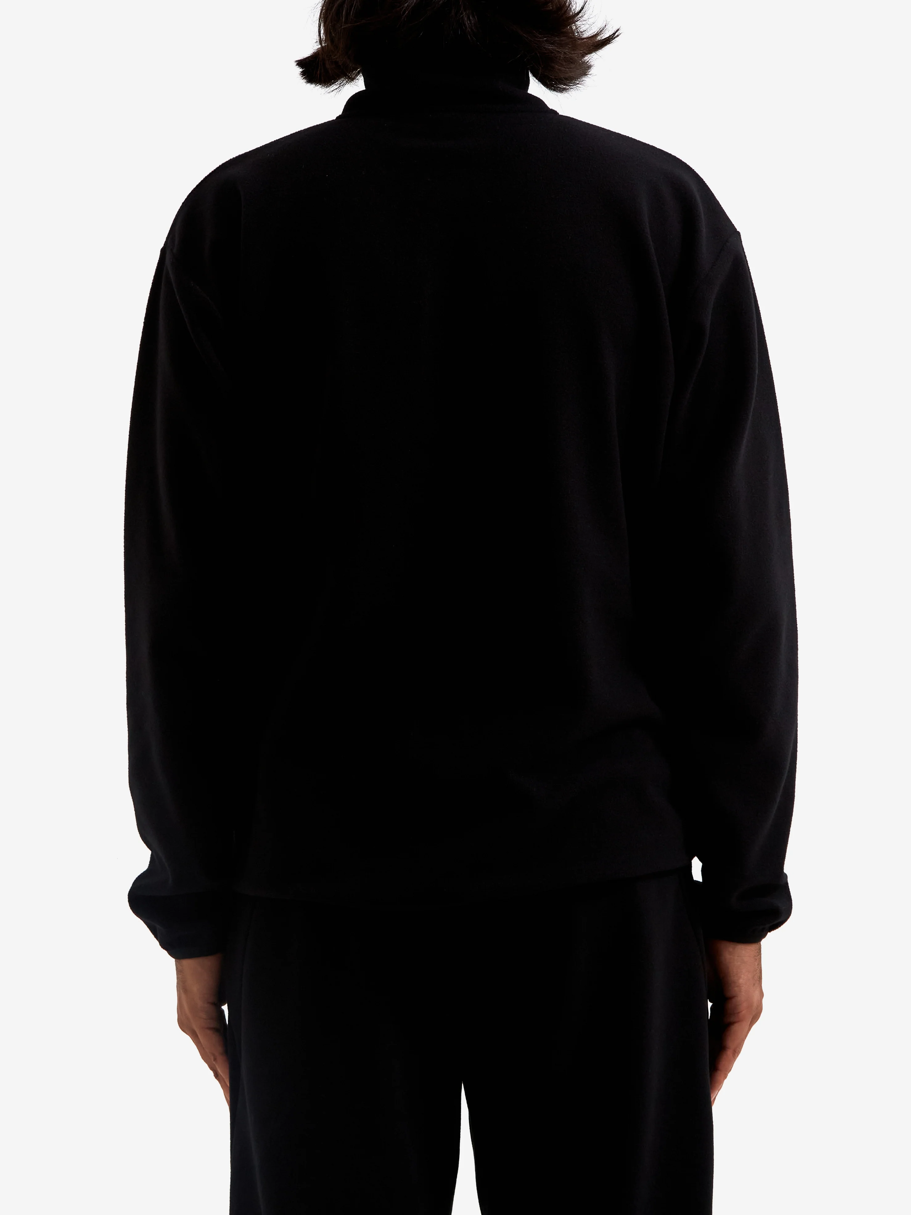 Goldwin Polartec Power Stretch Half Zip Pullover - Black - Image 5