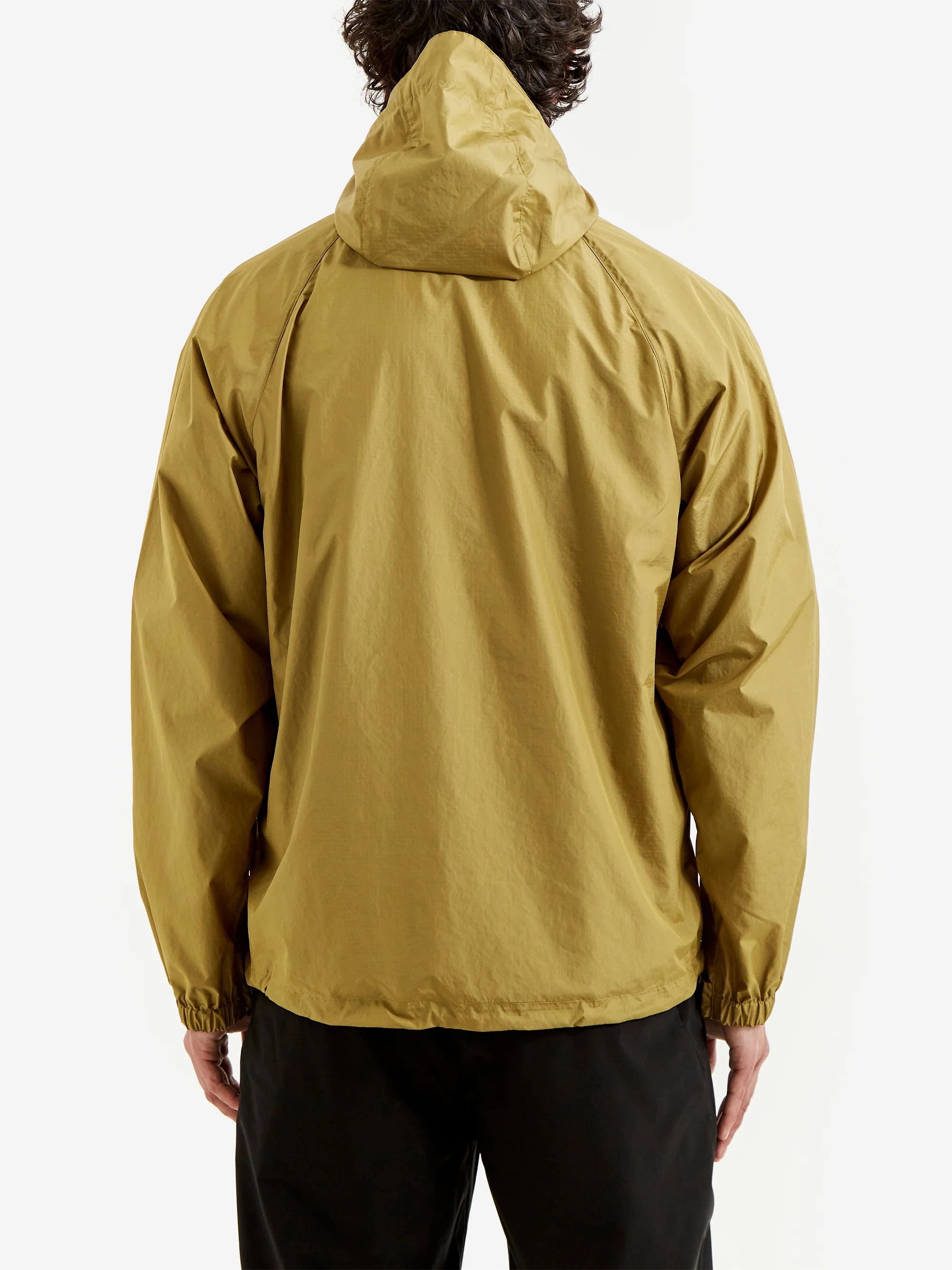 Goldwin Rip-Stop Hooded Jacket - Olive Yellow - Image 5